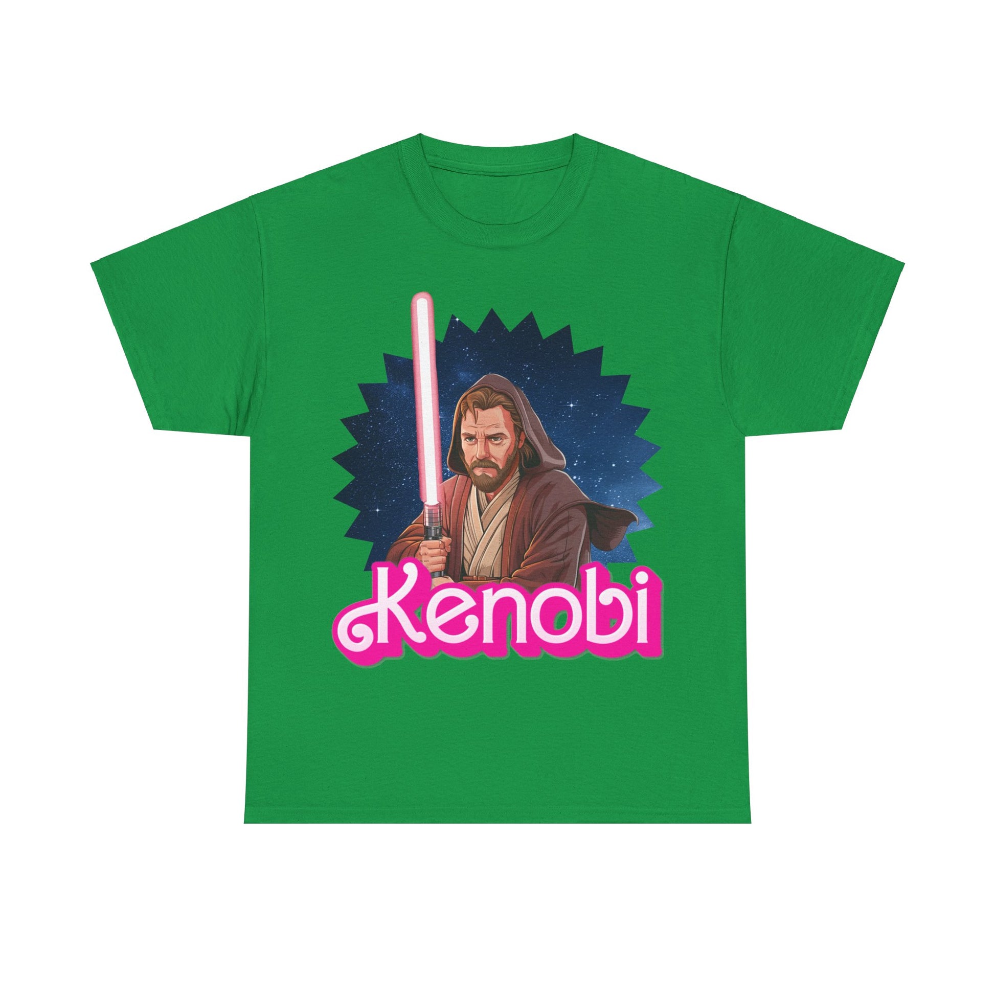 Obi-Wan Kenobi Ken Barbie Movie Star Wars Unisex Heavy Cotton Tee T-shirts Barbie Ken Movies Star Wars Printify