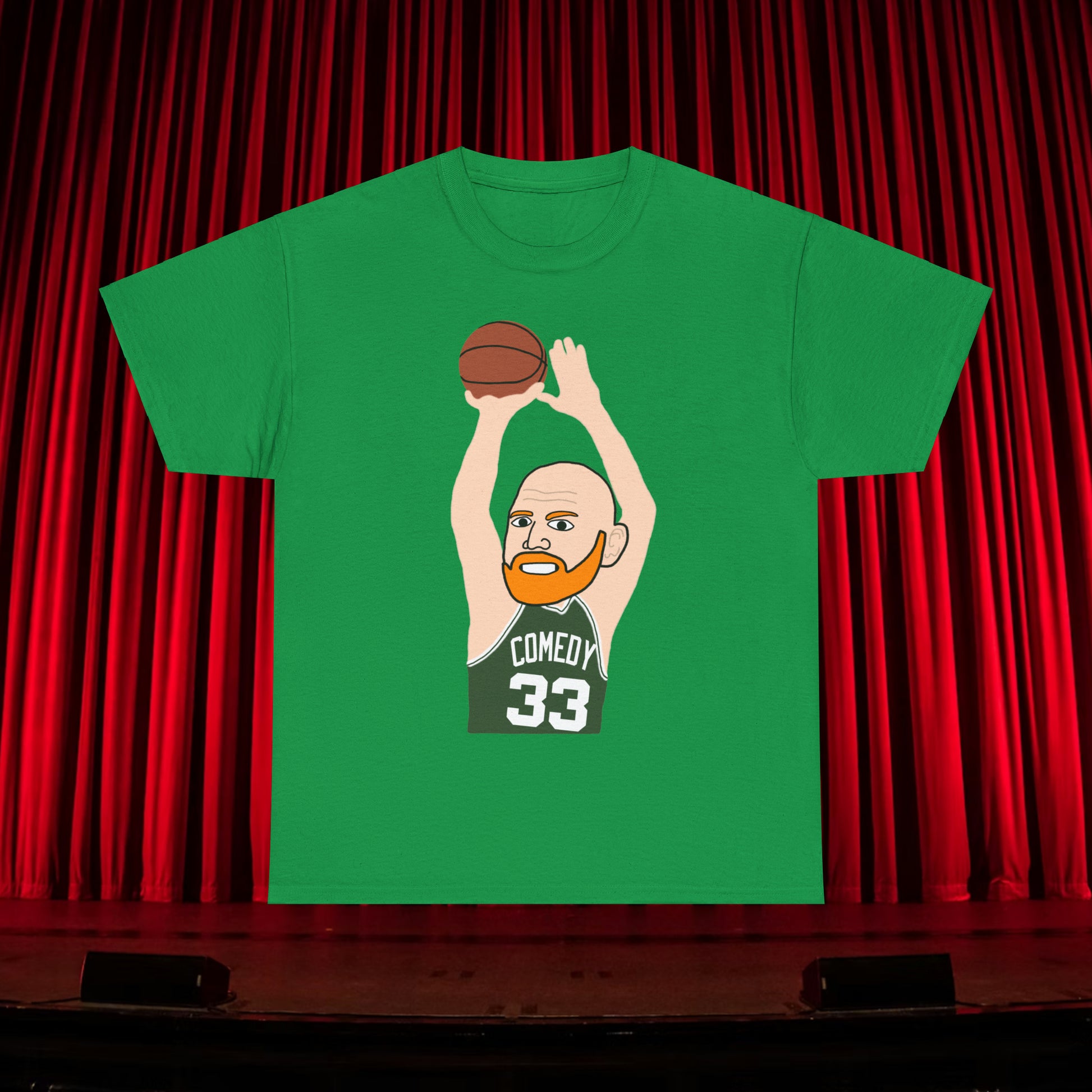 Bill Burr Tshirt Boston Celtics Shirt Larry Bird T-shirt Monday Morning Podcast Merch Podcast Gift Celtics Fan Gift Basketball Fan Gift T-shirts Basketball Bill Burr Boston Celtics Monday Morning Podcast NBA Podcasts Stand-up Comedy Printify