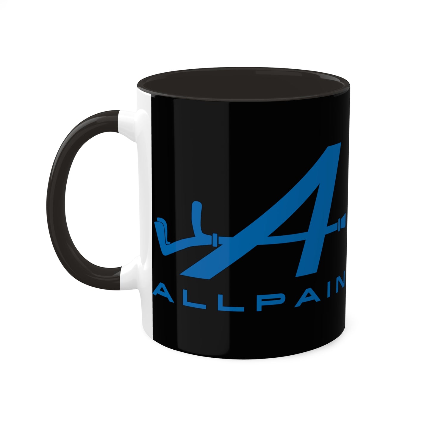 Allpain Alpine F1 Formula 1 Pierre Gasly Esteban Ocon Colorful Mug, 11oz Mugs Alpine F1 Printify