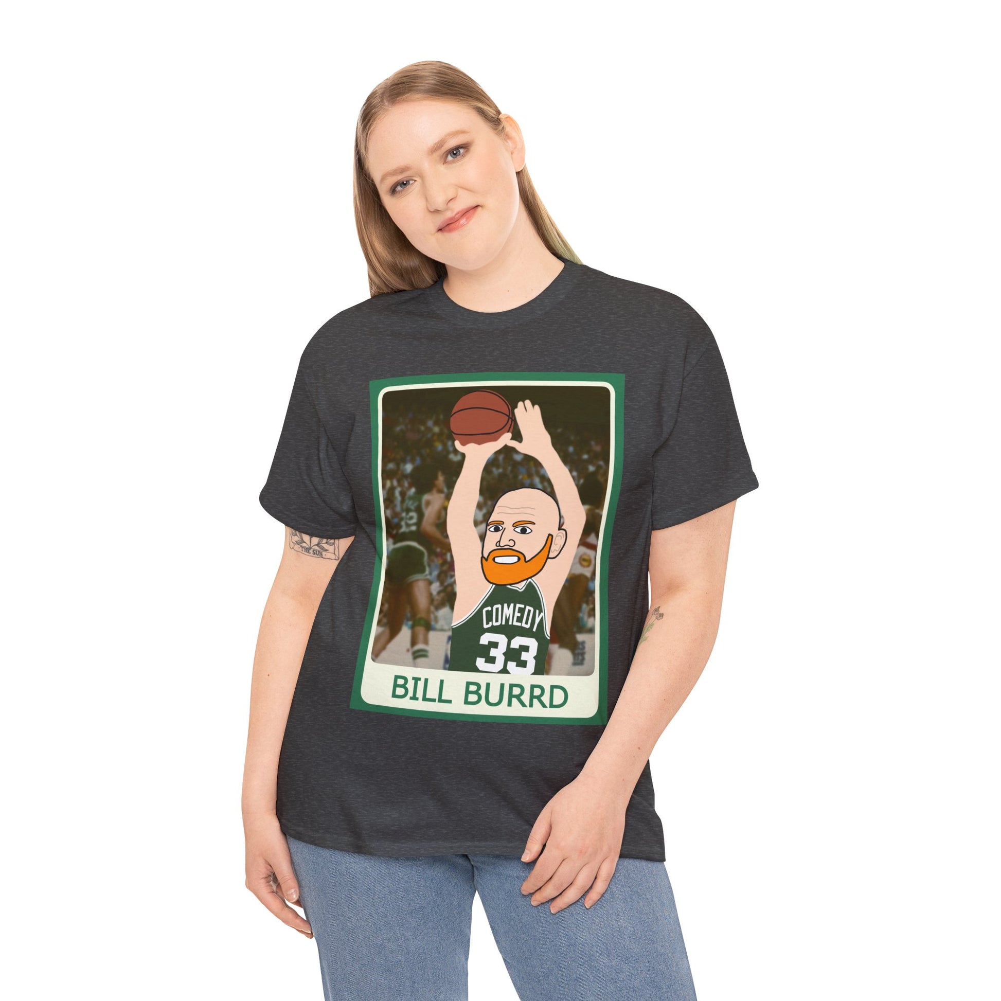 Bill Burr T-shirt Boston Celtics Tshirt Larry Bird Shirt Monday Morning Podcast Merch Podcast Gift Celtics Fan Gift Basketball Fan Gift T-shirts Basketball Bill Burr Boston Celtics Monday Morning Podcast NBA Podcasts Stand-up Comedy Printify