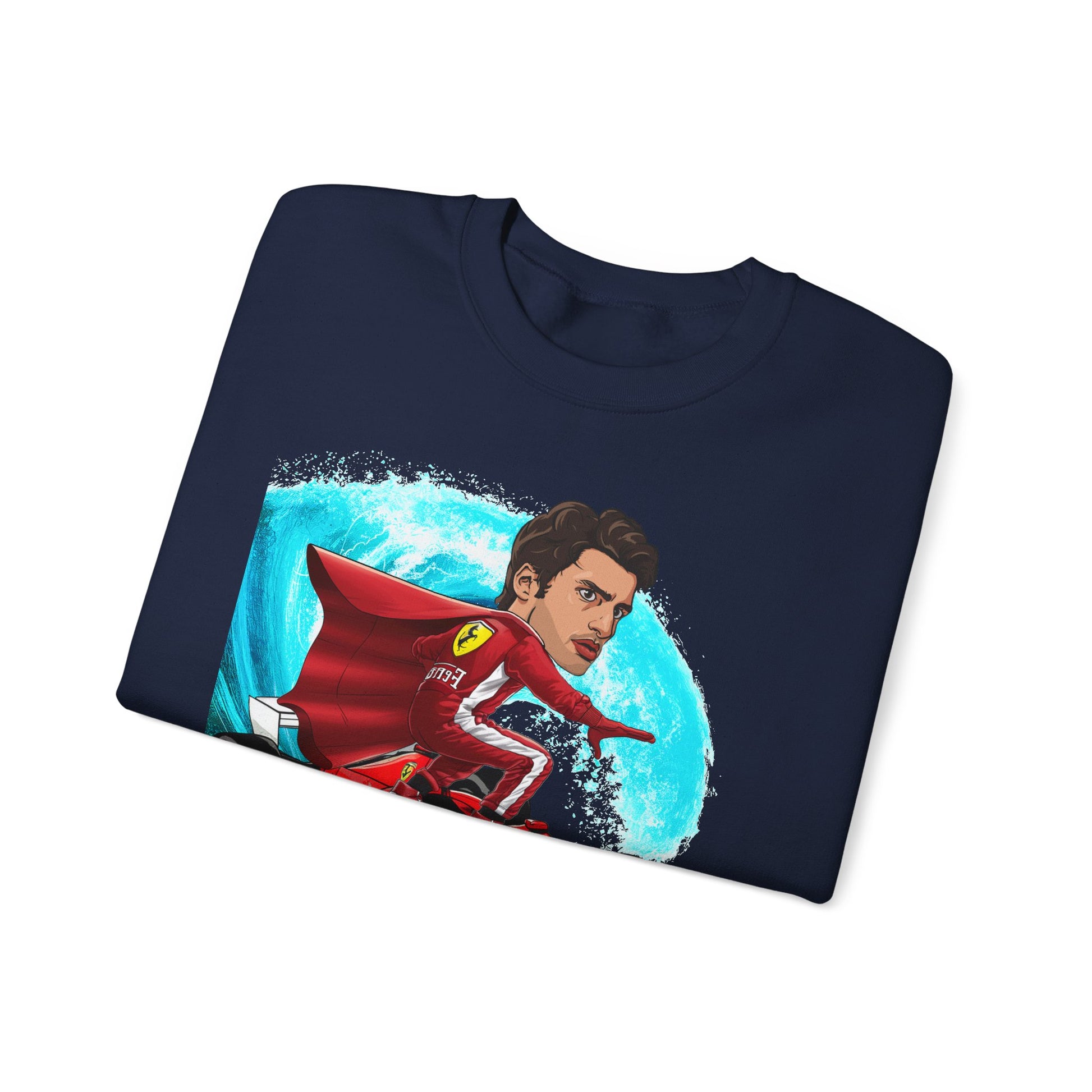 Carlos Sainz Sweatshirt Smooth Operator Jumper Ferrari Sweater Formula 1 Jumper F1 Sweater Ferrari Gift Ferrari Fan Jumper F1 Gift Scuderia Sweatshirts Carlos Sainz F1 Ferrari Printify