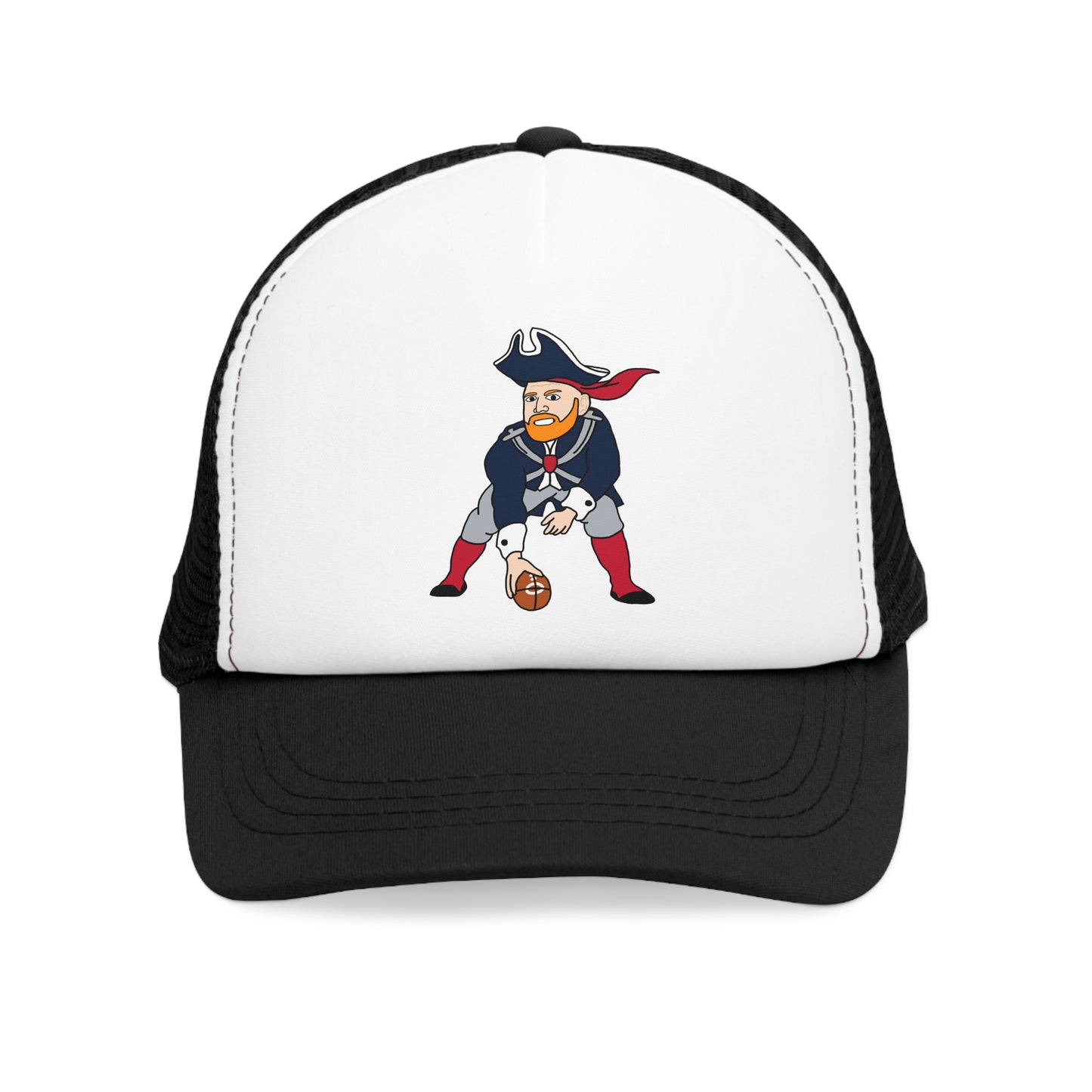Bill Burrdy New England Patriots NFL Tom Brady Bill Burr Mesh Cap Hats American Football Bill Burr Monday Morning Podcast New England Patriots NFL Podcasts Stand-up Comedy Printify