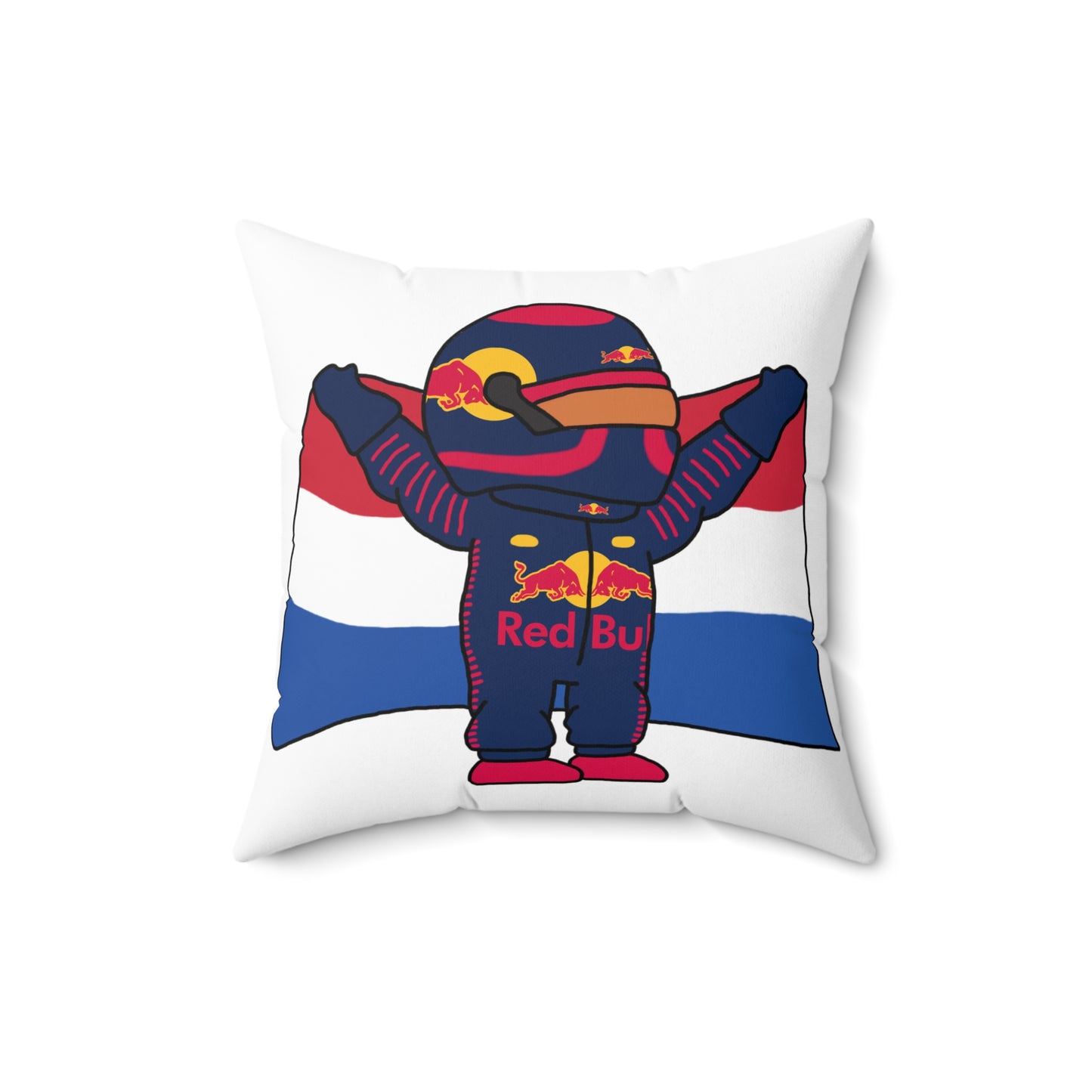 NeVerStappen Red Bull Formula 1 F1 Max Verstappen Pillow Pillows F1 Max Verstappen Red Bull Printify