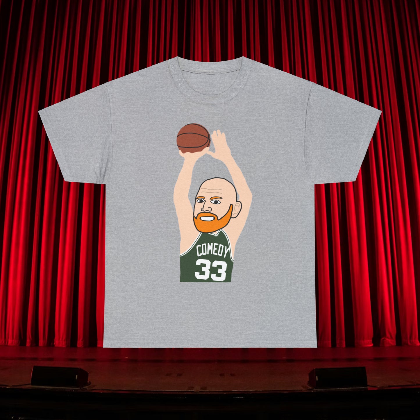 Bill Burr Tshirt Boston Celtics Shirt Larry Bird T-shirt Monday Morning Podcast Merch Podcast Gift Celtics Fan Gift Basketball Fan Gift T-shirts Basketball Bill Burr Boston Celtics Monday Morning Podcast NBA Podcasts Stand-up Comedy Printify