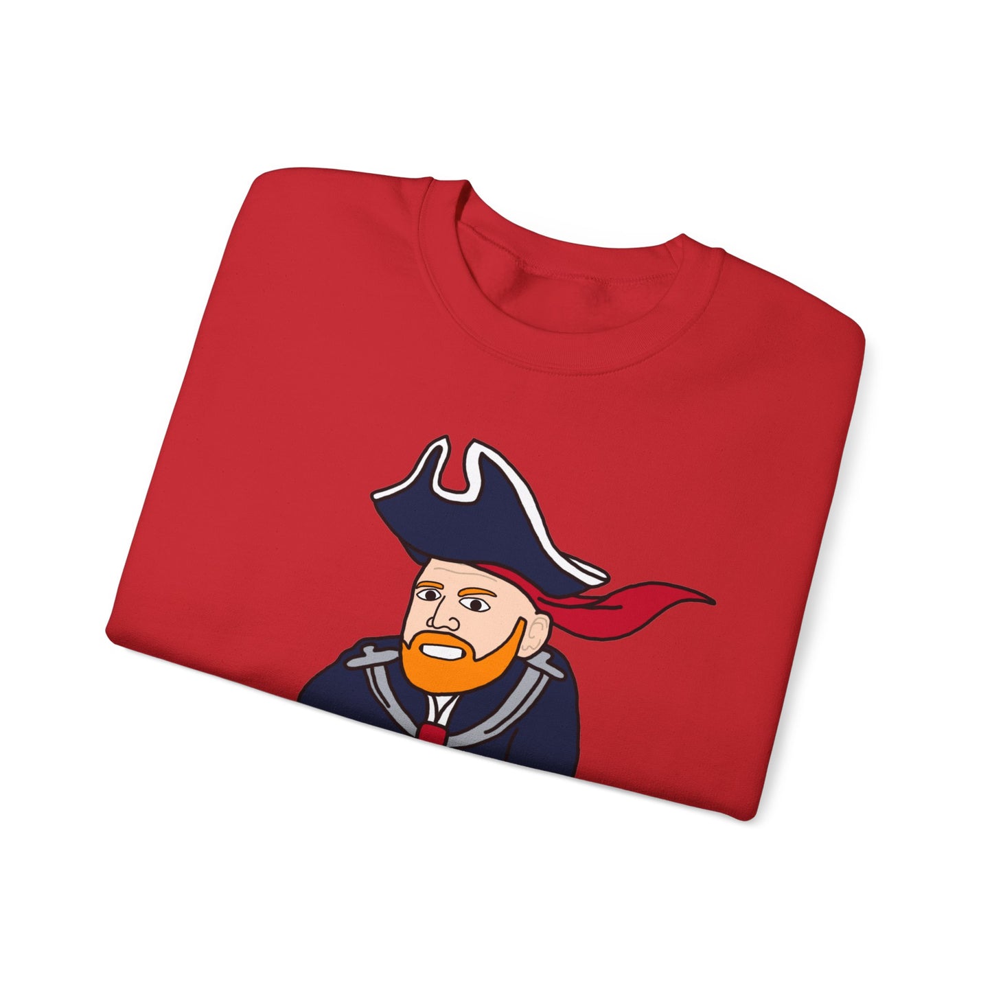 Bill Burrdy New England Patriots Tom Brady Bill Burr Unisex Heavy Blend Crewneck Sweatshirt Sweatshirts American Football Bill Burr Monday Morning Podcast New England Patriots NFL Podcasts Stand-up Comedy Printify