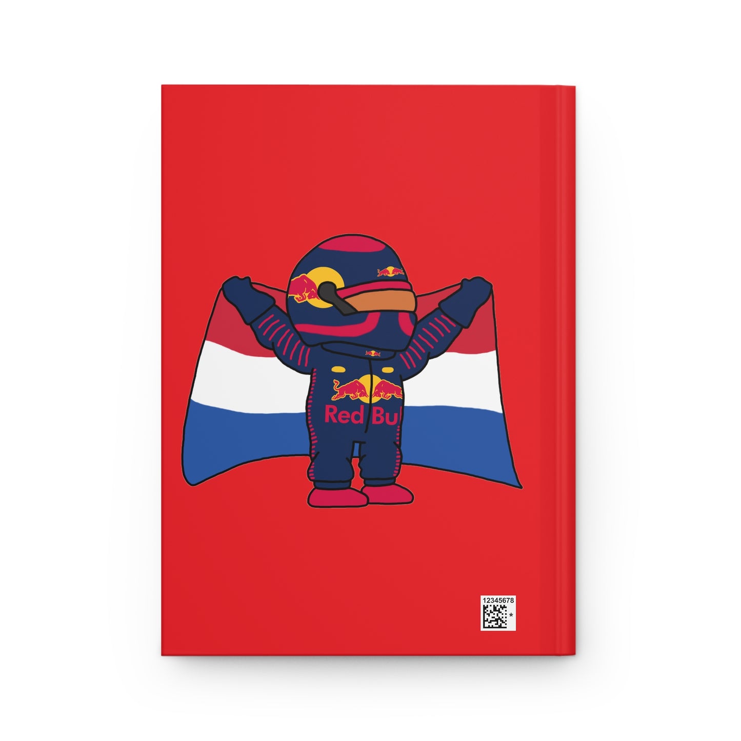NeVerStappen Red Bull Formula 1 F1 Max Verstappen Hardcover Journal Notebooks F1 Max Verstappen Red Bull Printify