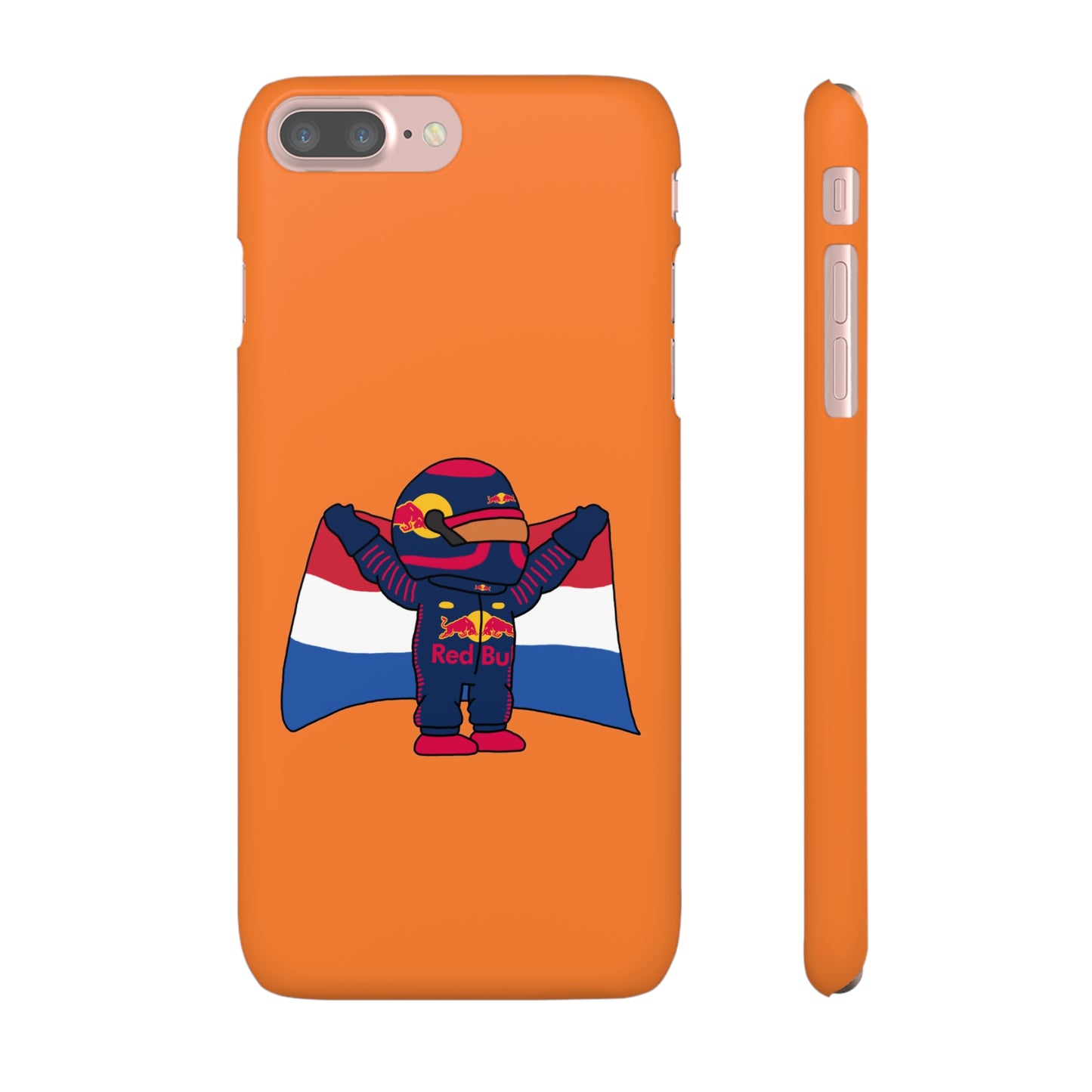 NeVerStappen Red Bull Formula 1 F1 Max Verstappen Snap Case iPhone 7 Plus Matte Mobile Phone Cases F1 Max Verstappen Red Bull Printify