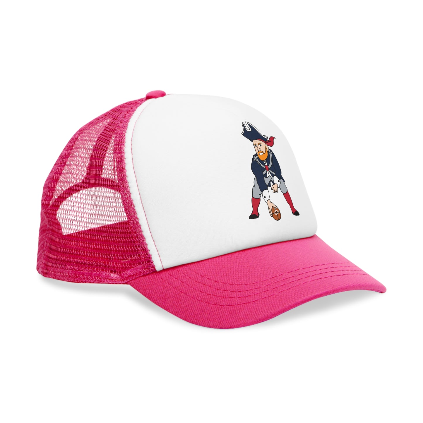 Bill Burrdy New England Patriots NFL Tom Brady Bill Burr Mesh Cap Hats American Football Bill Burr Monday Morning Podcast New England Patriots NFL Podcasts Stand-up Comedy Printify