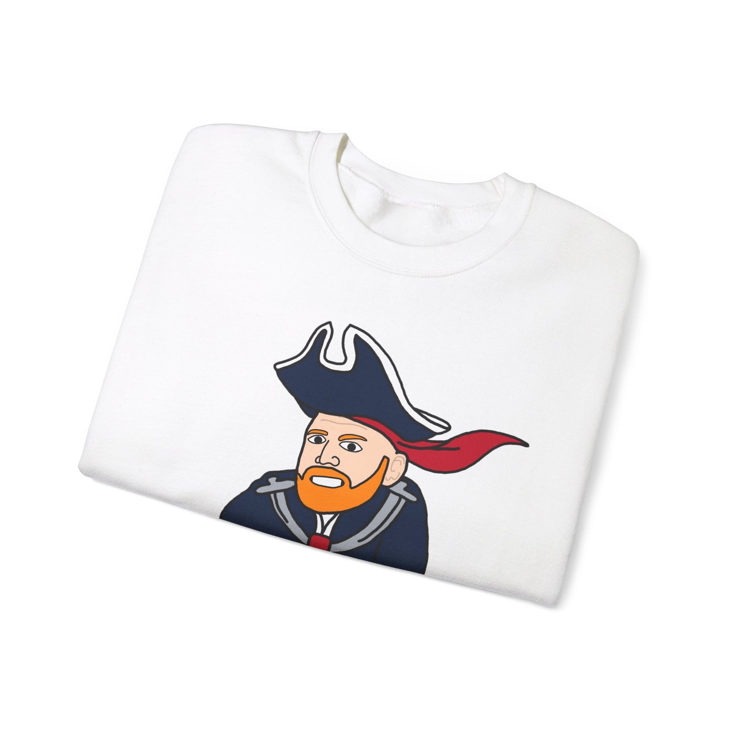 Bill Burrdy New England Patriots Tom Brady Bill Burr Unisex Heavy Blend Crewneck Sweatshirt Sweatshirts American Football Bill Burr Monday Morning Podcast New England Patriots NFL Podcasts Stand-up Comedy Printify