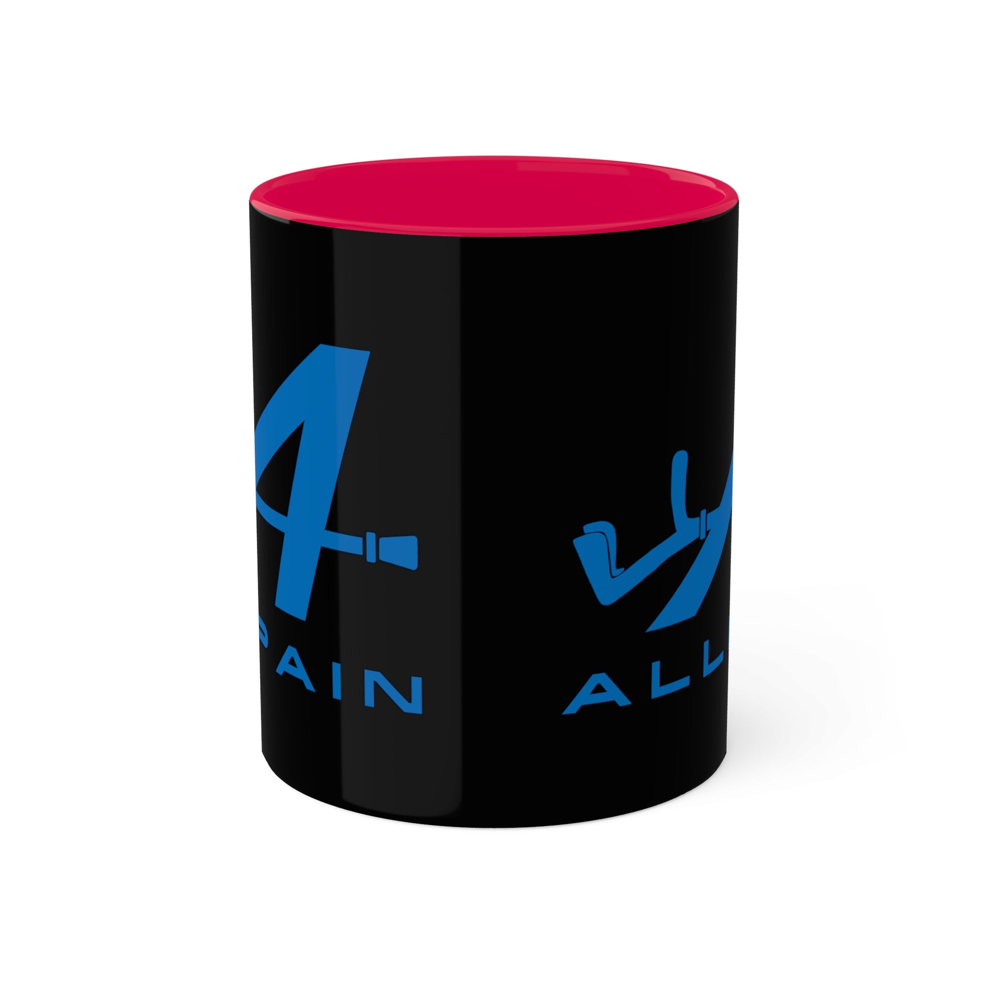 Allpain Alpine F1 Formula 1 Pierre Gasly Esteban Ocon Colorful Mug, 11oz Mugs Alpine F1 Printify
