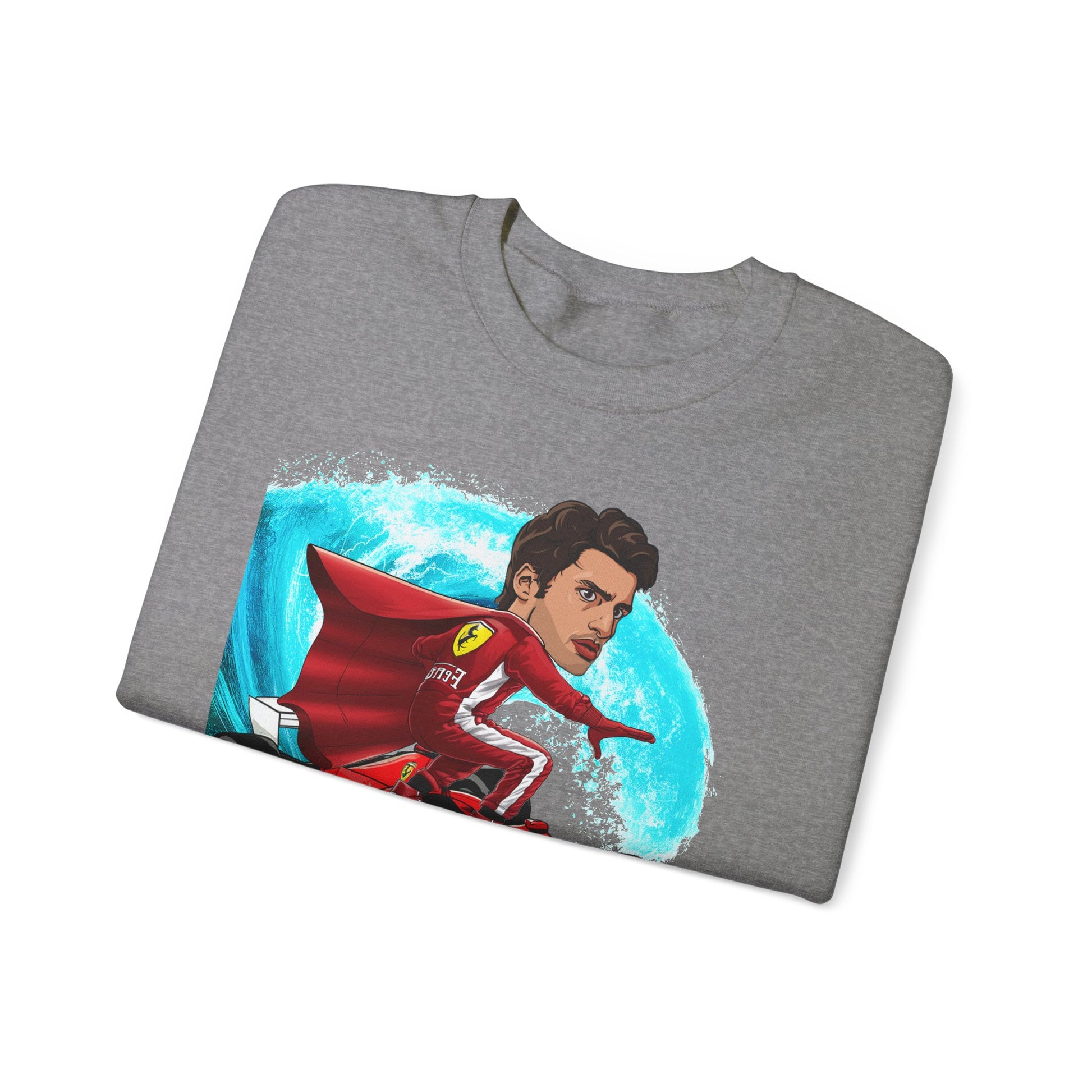 Carlos Sainz Sweatshirt Smooth Operator Jumper Ferrari Sweater Formula 1 Jumper F1 Sweater Ferrari Gift Ferrari Fan Jumper F1 Gift Scuderia Sweatshirts Carlos Sainz F1 Ferrari Printify