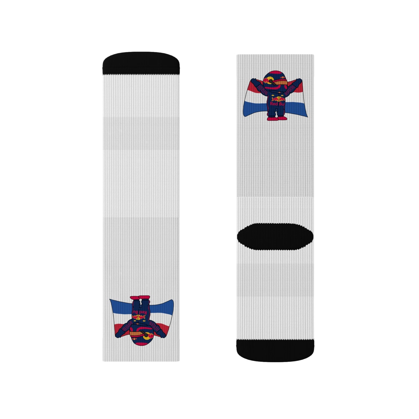 NeVerStappen Red Bull Formula 1 F1 Max Verstappen Socks Socks F1 Max Verstappen Red Bull Printify