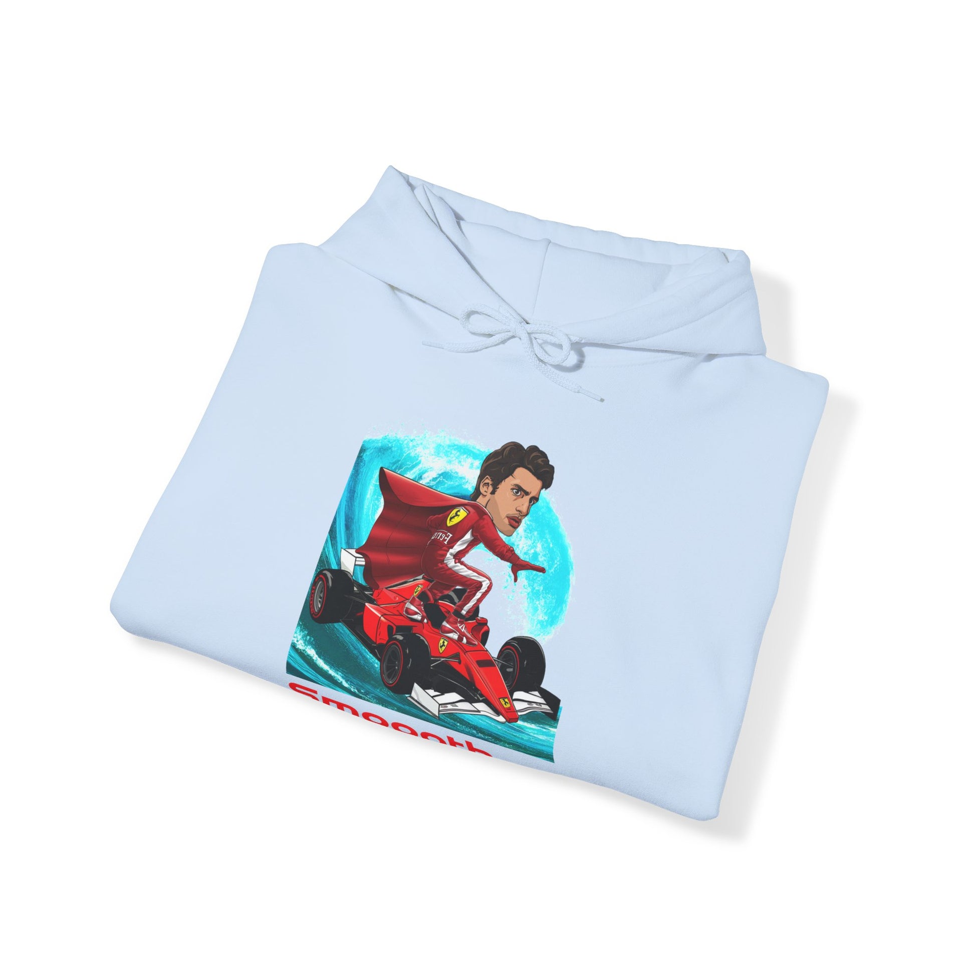 Carlos Sainz Hoodie Carlos Sainz Jumper Smooth Operator Pullover Ferrari Hoodie Formula 1 Hoodie F1 Hoodie Ferrari Gift Ferrari Fan Gift Hoodies Carlos Sainz F1 Ferrari Printify