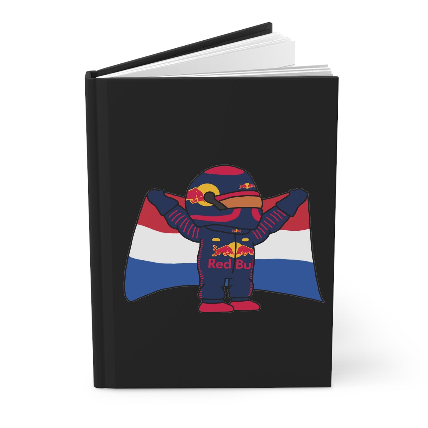 NeVerStappen Red Bull Formula 1 F1 Max Verstappen Hardcover Journal Notebooks F1 Max Verstappen Red Bull Printify