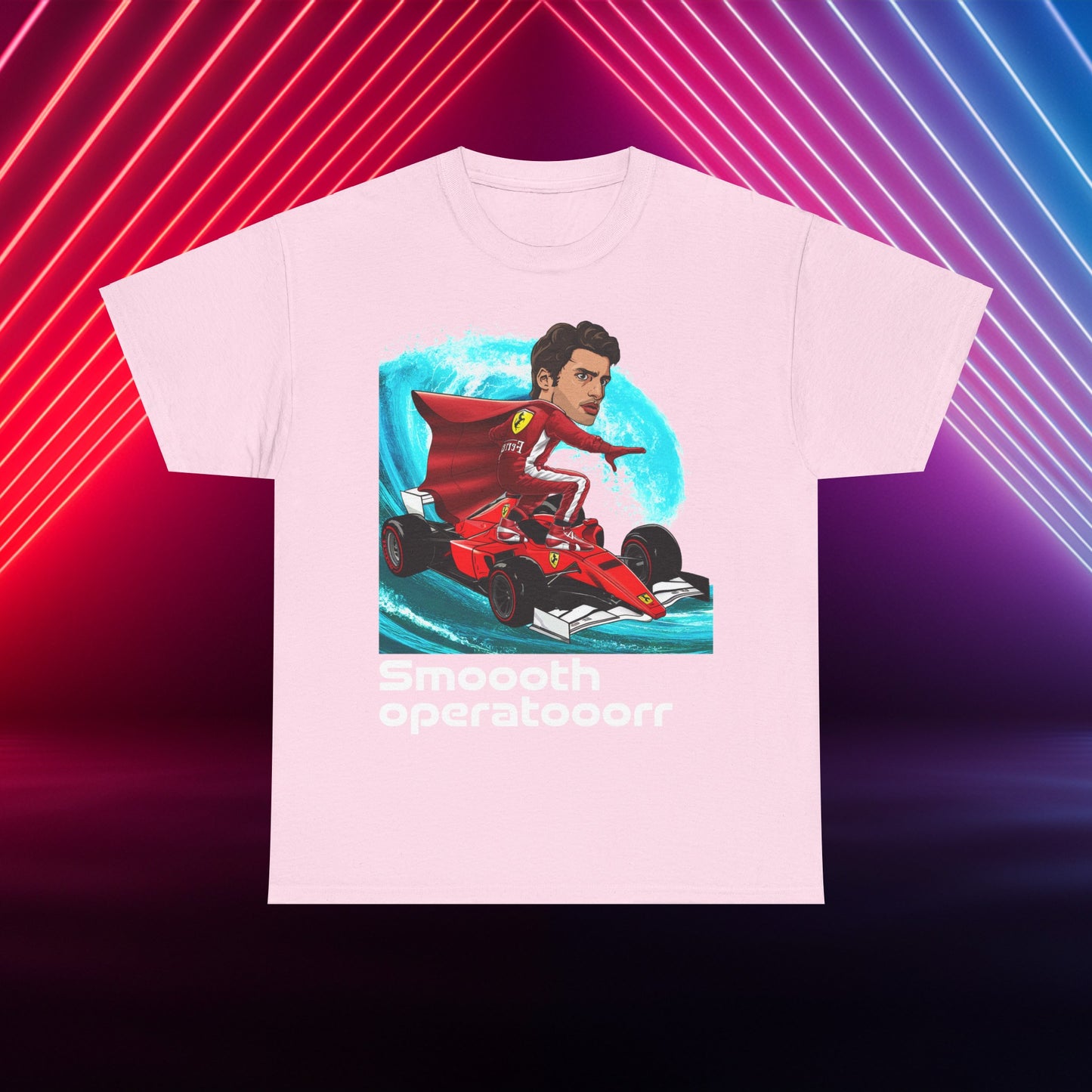 Carlos Sainz T-shirt Carlos Sainz Shirt Smooth Operator Shirt Ferrari T shirt Formula 1 Tee F1 Tshirt Ferrari Gift Ferrari Fan Shirt F1 Gift T-shirts Carlos Sainz F1 Ferrari Printify