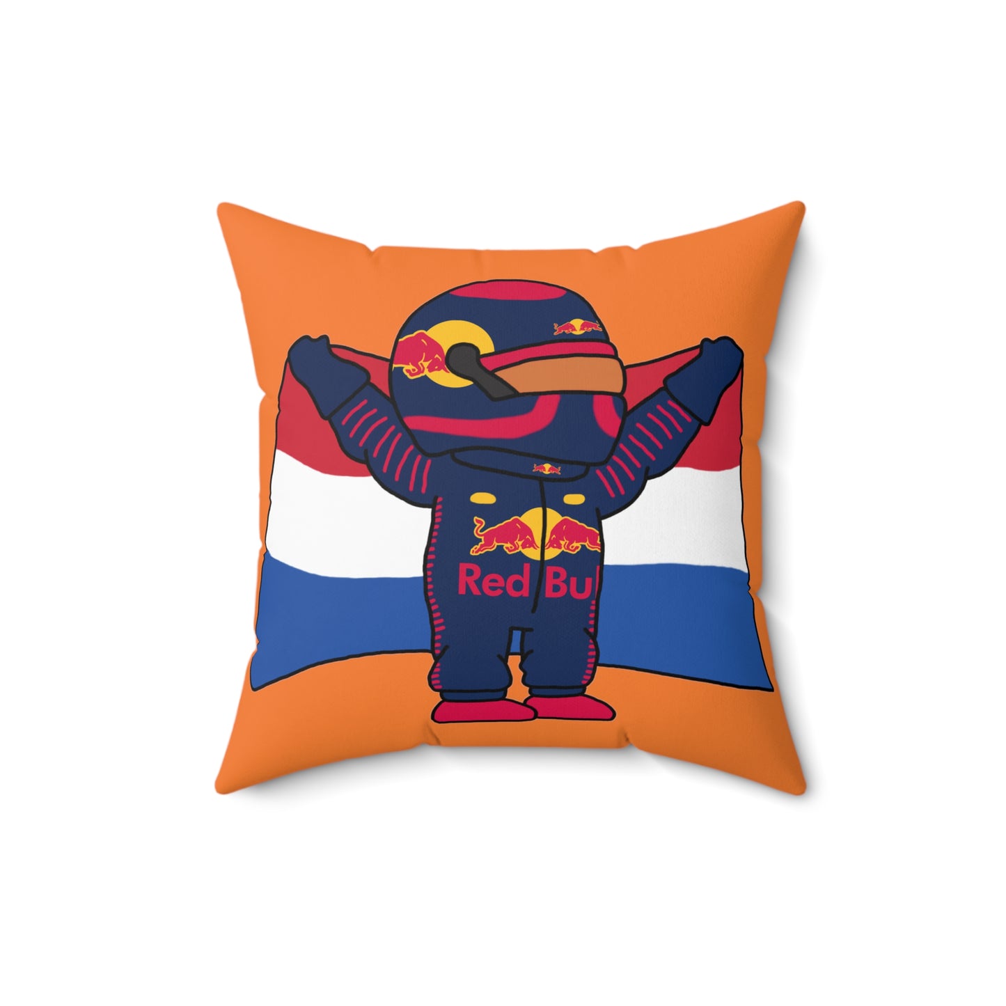 NeVerStappen Red Bull Formula 1 F1 Max Verstappen Pillow Pillows F1 Max Verstappen Red Bull Printify