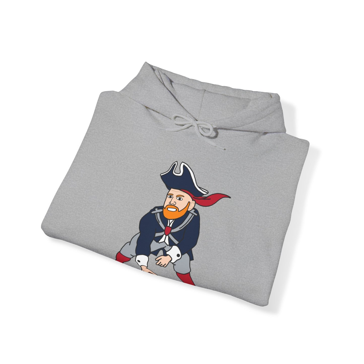 Bill Burrdy New England Patriots Tom Brady Bill Burr Unisex Heavy Blend Hooded Sweatshirt Hoodies American Football Bill Burr Monday Morning Podcast New England Patriots NFL Podcasts Stand-up Comedy Printify