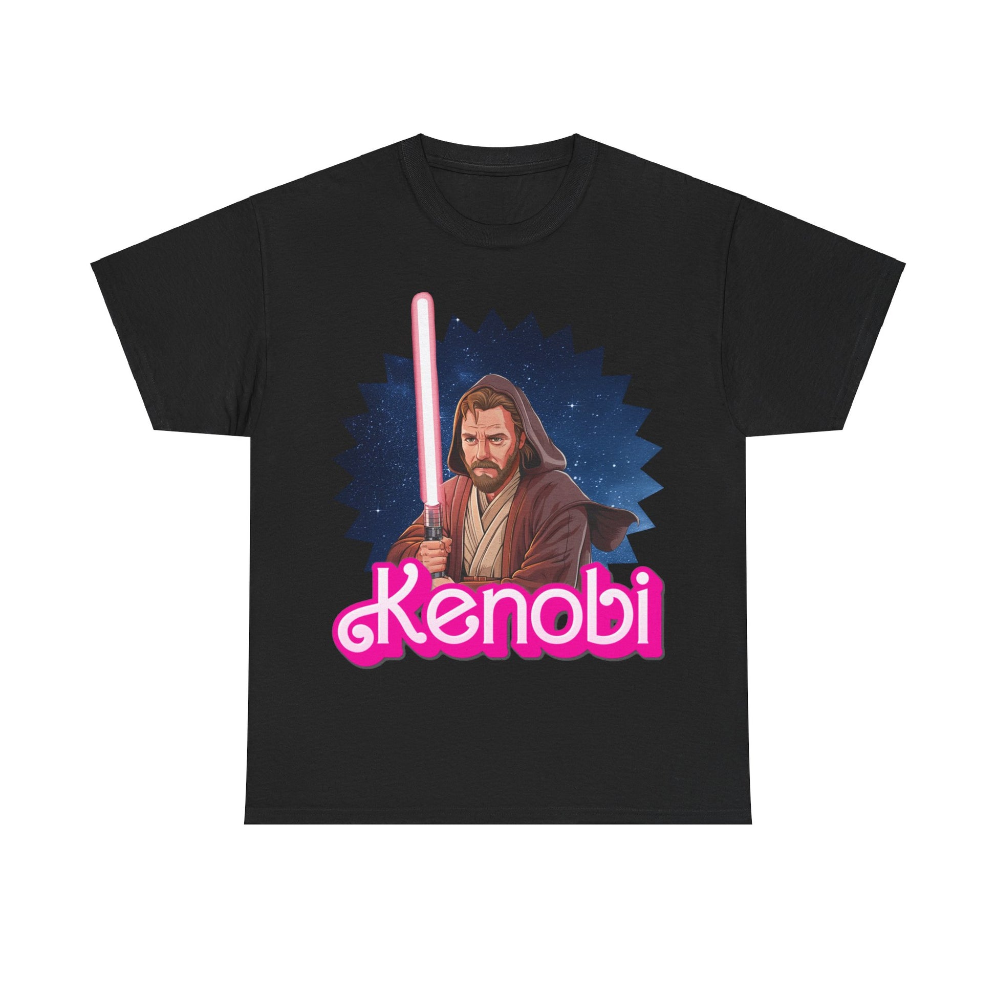 Obi-Wan Kenobi Ken Barbie Movie Star Wars Unisex Heavy Cotton Tee T-shirts Barbie Ken Movies Star Wars Printify