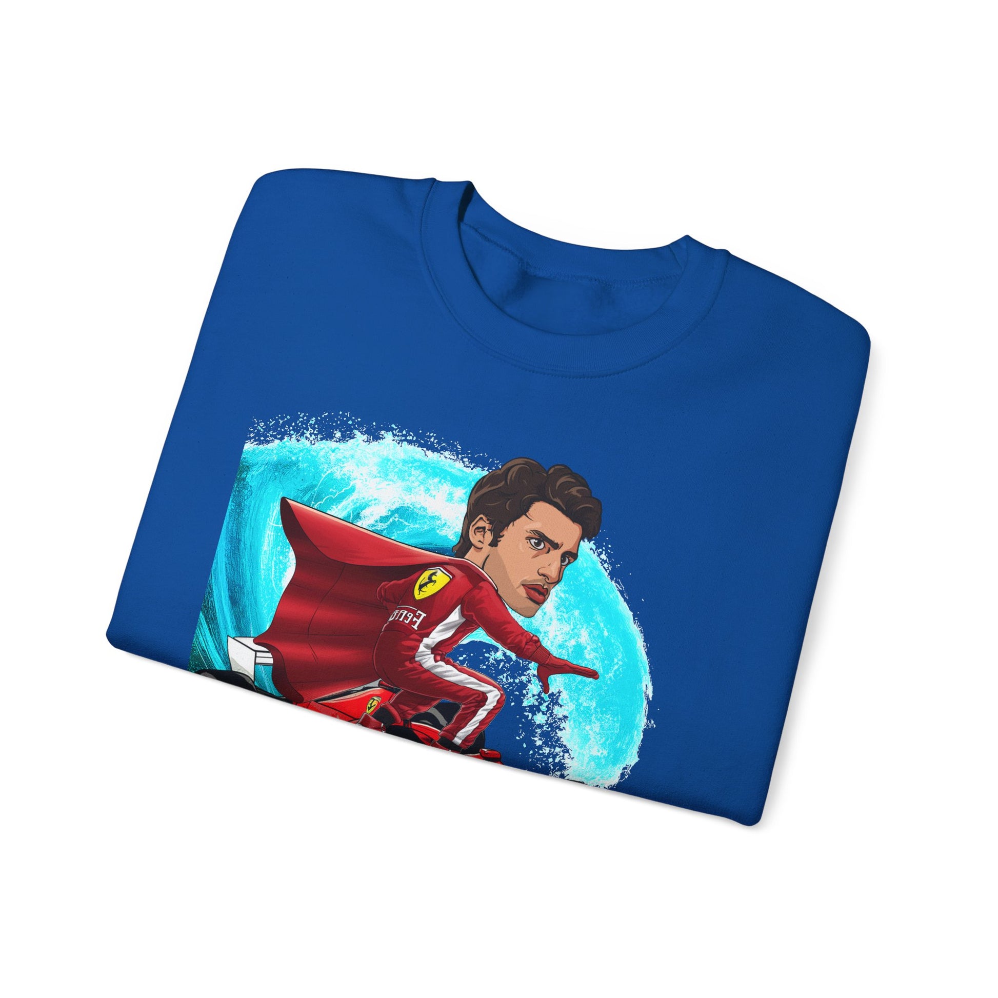 Carlos Sainz Sweatshirt Smooth Operator Jumper Ferrari Sweater Formula 1 Jumper F1 Sweater Ferrari Gift Ferrari Fan Jumper F1 Gift Scuderia Sweatshirts Carlos Sainz F1 Ferrari Printify