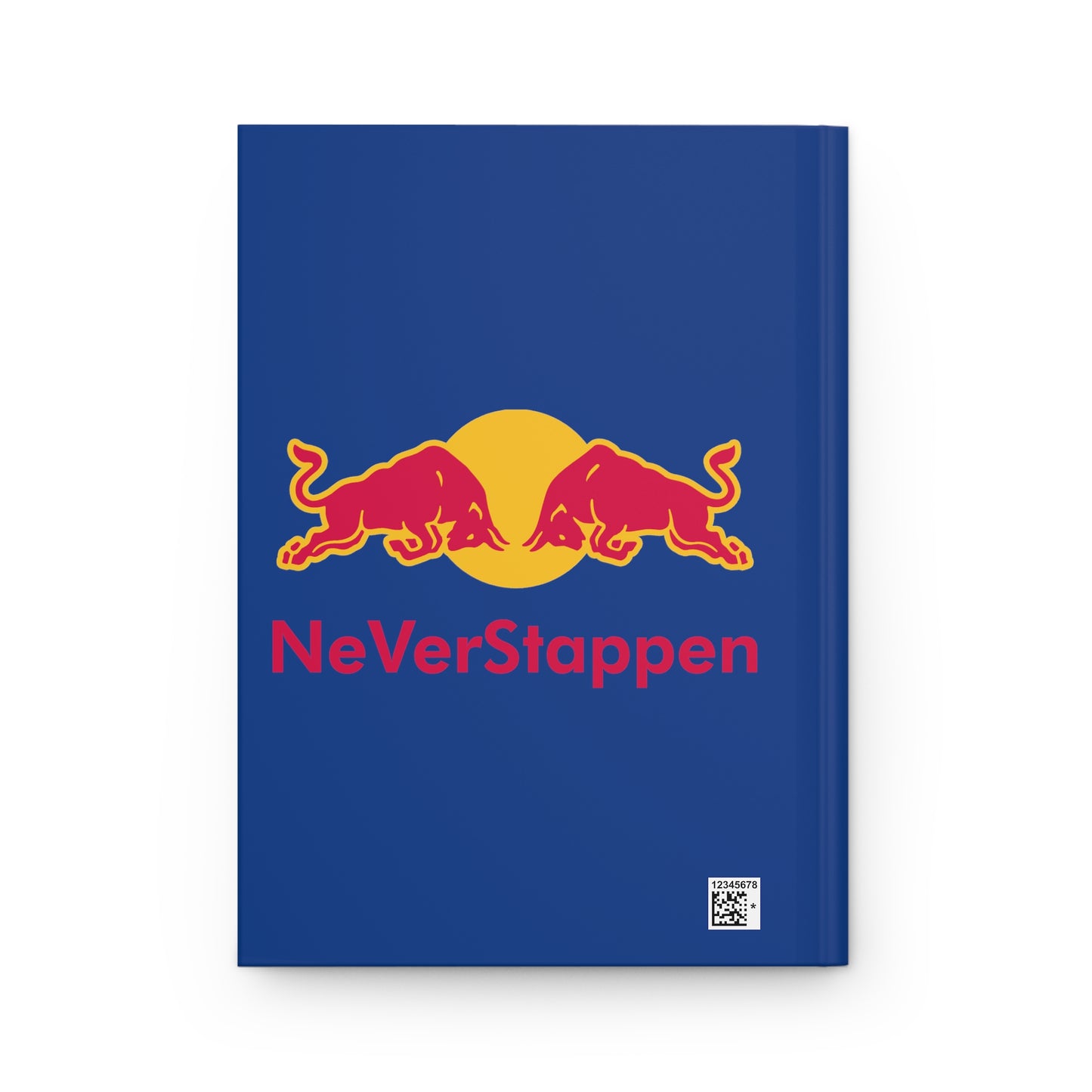 NeVerStappen Red Bull Formula 1 F1 Max Verstappen Hardcover Journal Notebooks F1 Max Verstappen Red Bull Printify