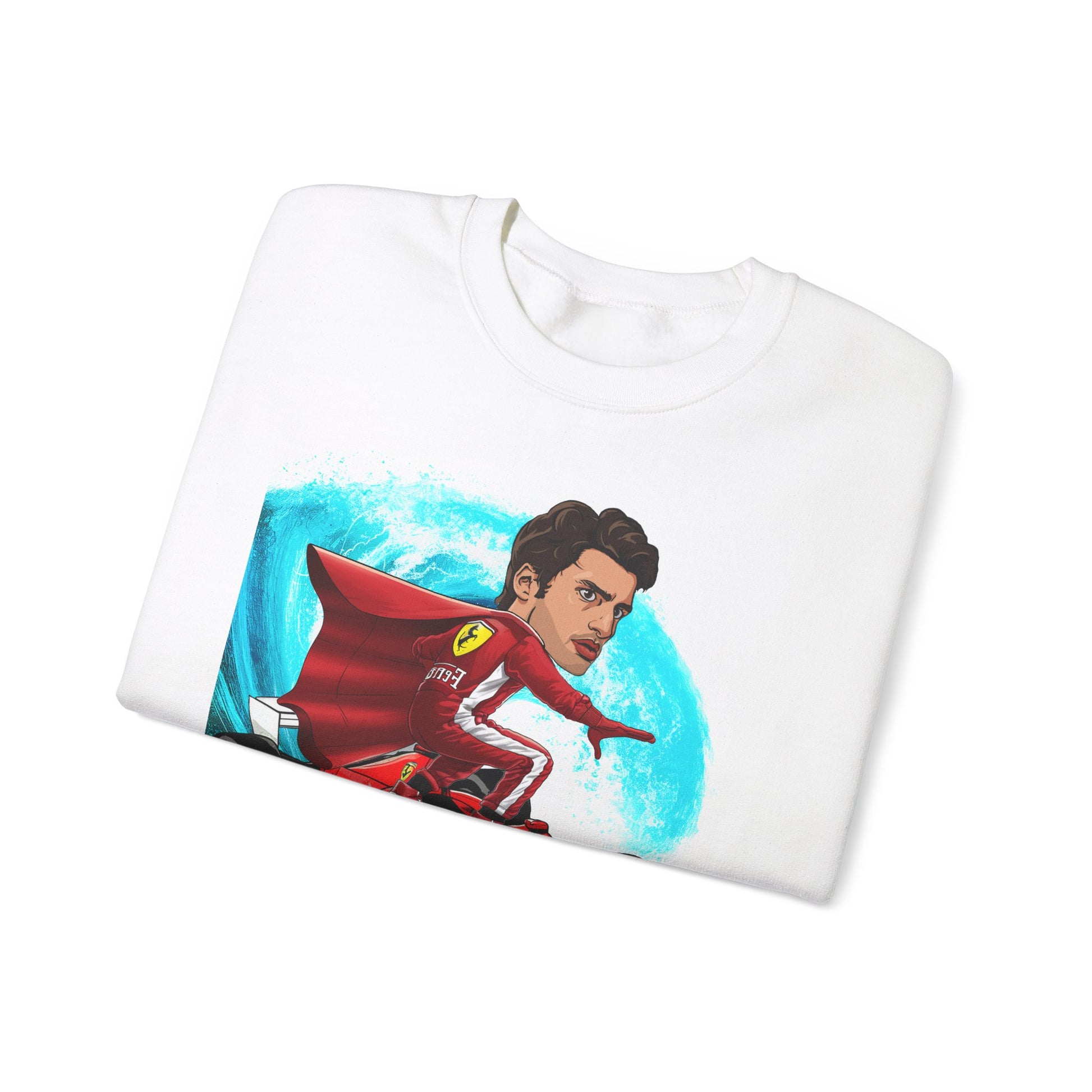 Carlos Sainz Sweatshirt Smooth Operator Jumper Ferrari Sweater Formula 1 Jumper F1 Sweater Ferrari Gift Ferrari Fan Jumper F1 Gift Scuderia Sweatshirts Carlos Sainz F1 Ferrari Printify