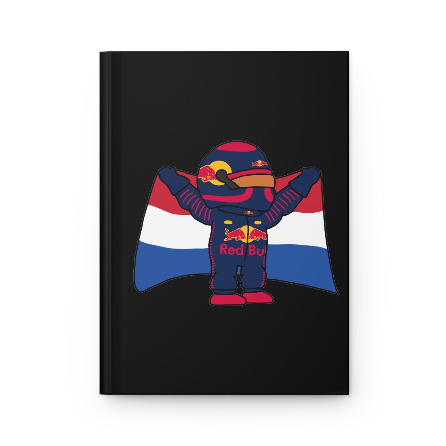 NeVerStappen Red Bull Formula 1 F1 Max Verstappen Hardcover Journal Notebooks F1 Max Verstappen Red Bull Printify