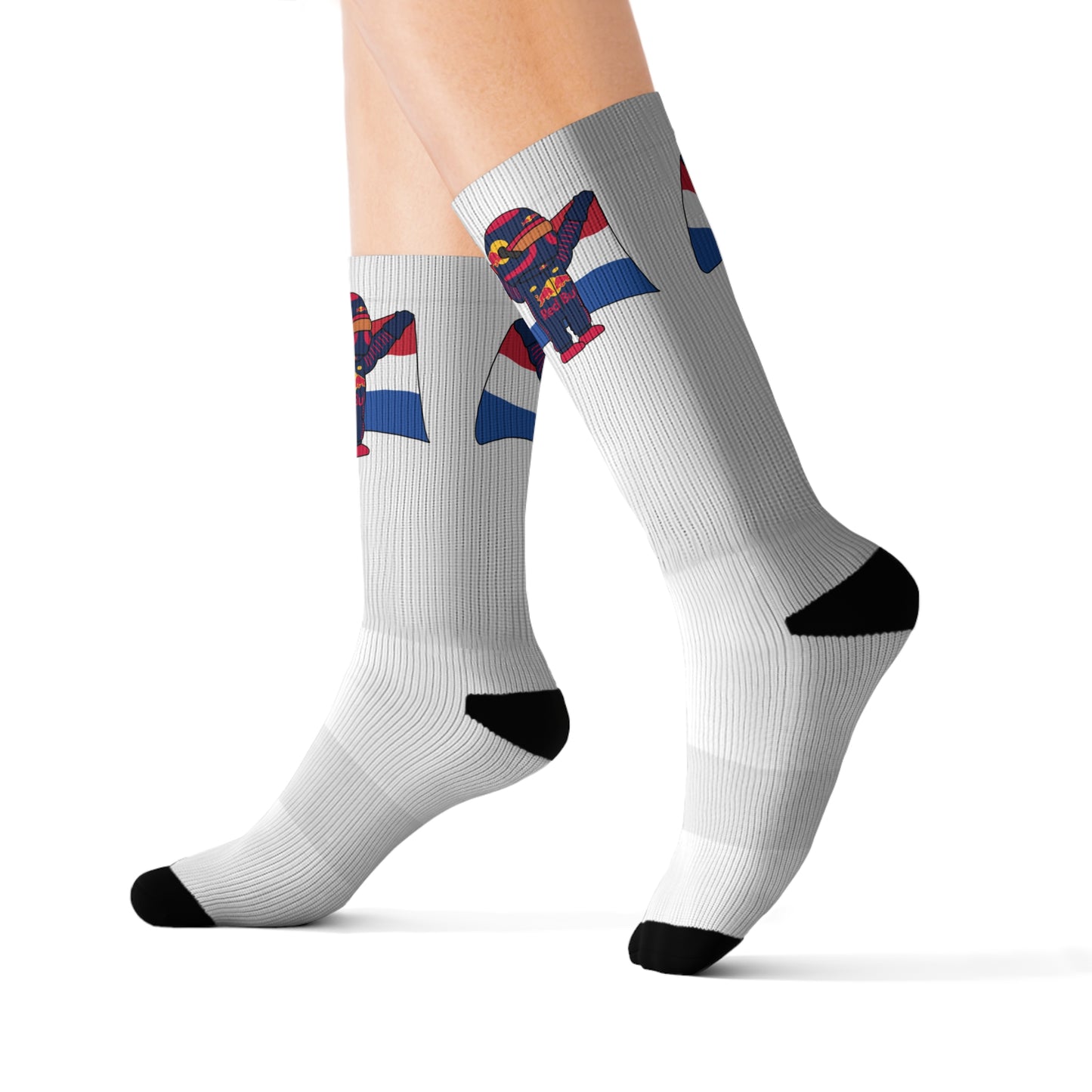 NeVerStappen Red Bull Formula 1 F1 Max Verstappen Socks S Socks F1 Max Verstappen Red Bull Printify