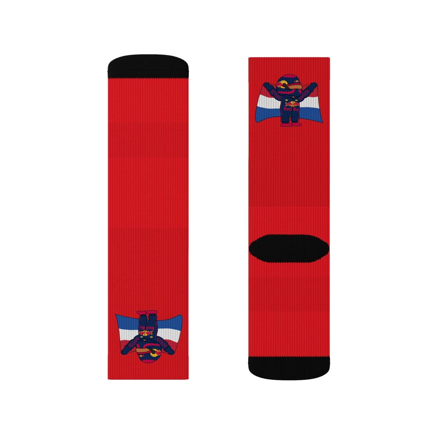 NeVerStappen Red Bull Formula 1 F1 Max Verstappen Socks Socks F1 Max Verstappen Red Bull Printify