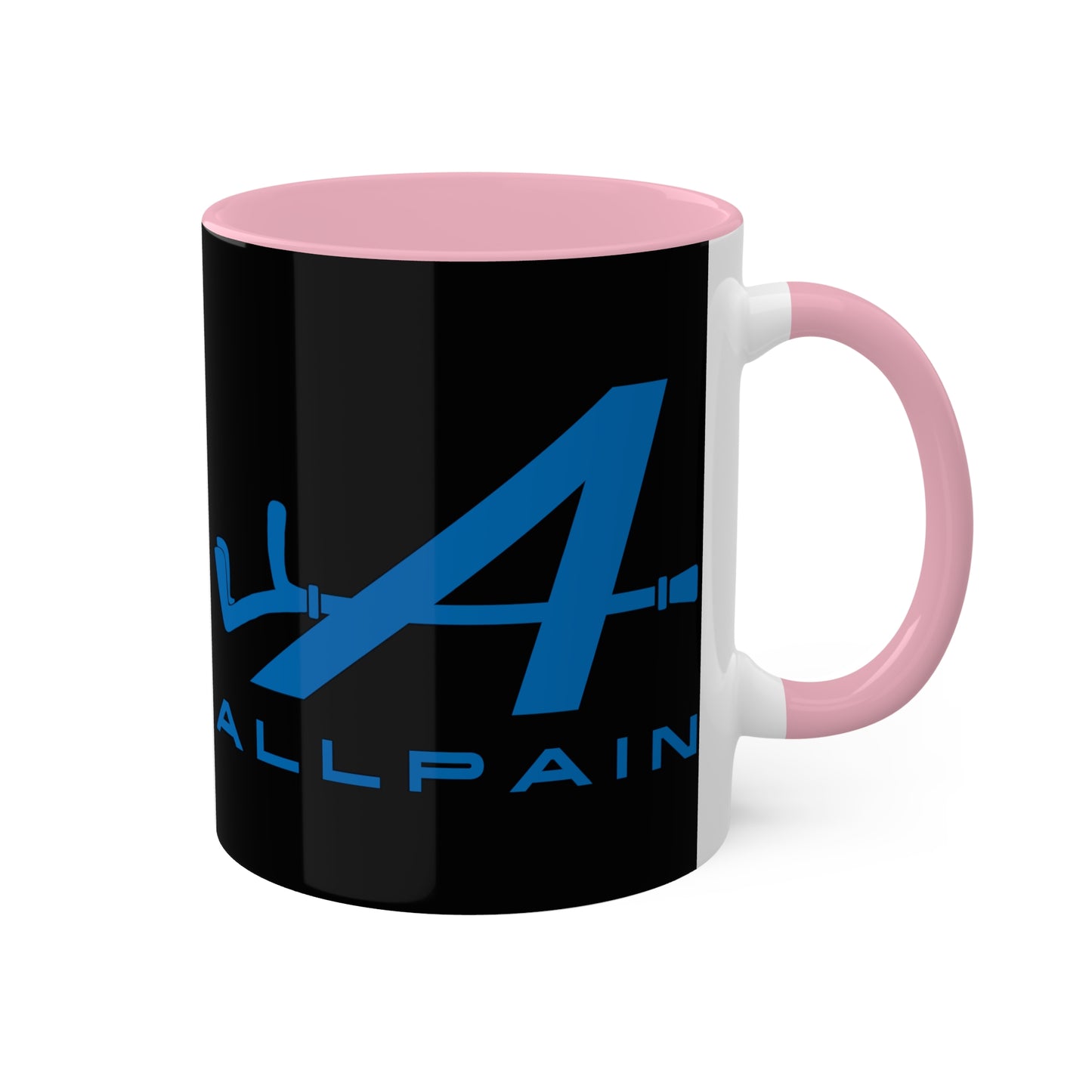 Allpain Alpine F1 Formula 1 Pierre Gasly Esteban Ocon Colorful Mug, 11oz Mugs Alpine F1 Printify