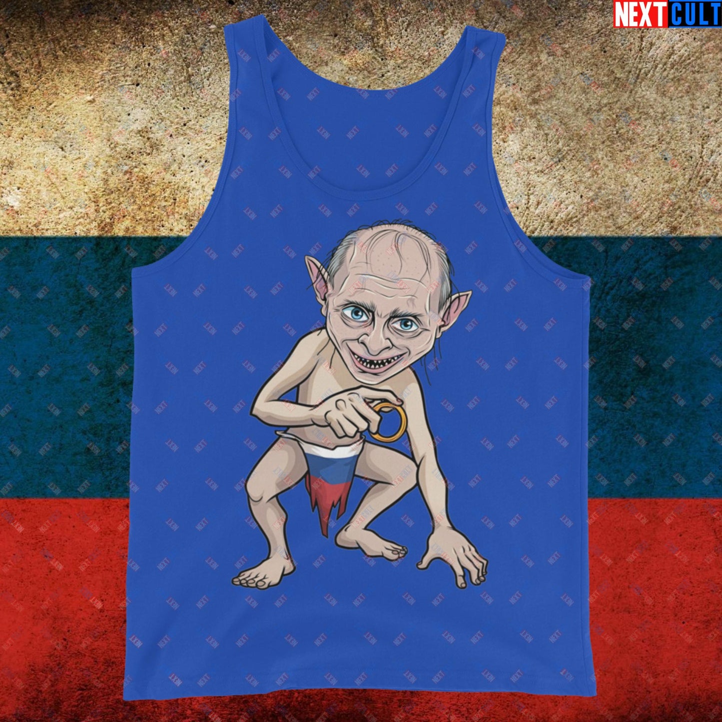 Anti Vladimir Putin Gollum Funny Tank Top True Royal Tank Tops Politics Vladimir Putin Next Cult Brand