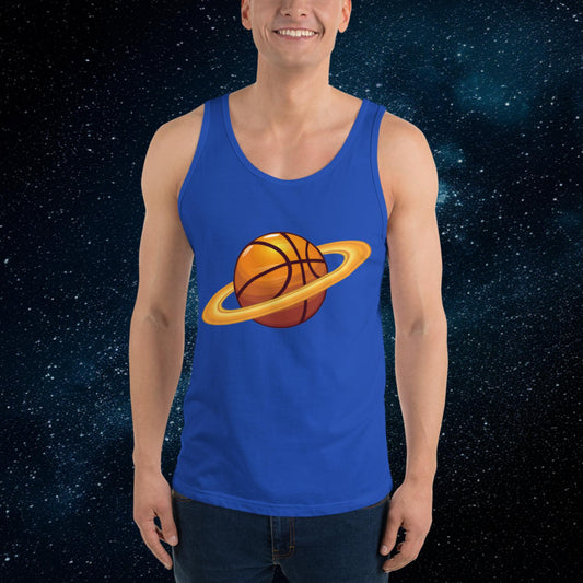 Basketball Planet Ball is Life Tank Top True Royal Tank Tops Basketball NBA Next Cult Brand