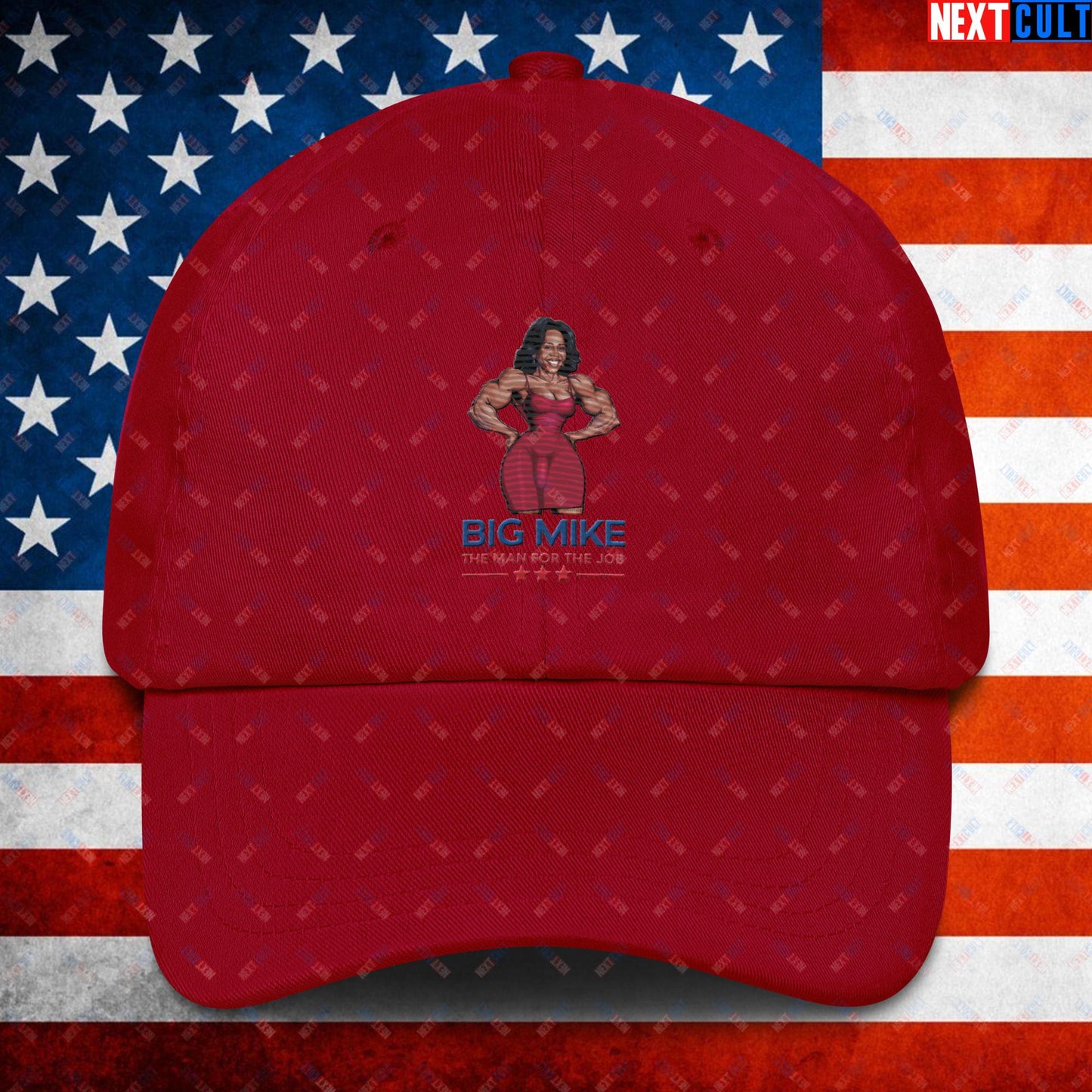 Big Mike Michelle Obama is a Man Funny Conspiracy Theory Dad hat Cranberry Hats Conspiracy Theories Democrats Obama Politics Next Cult Brand