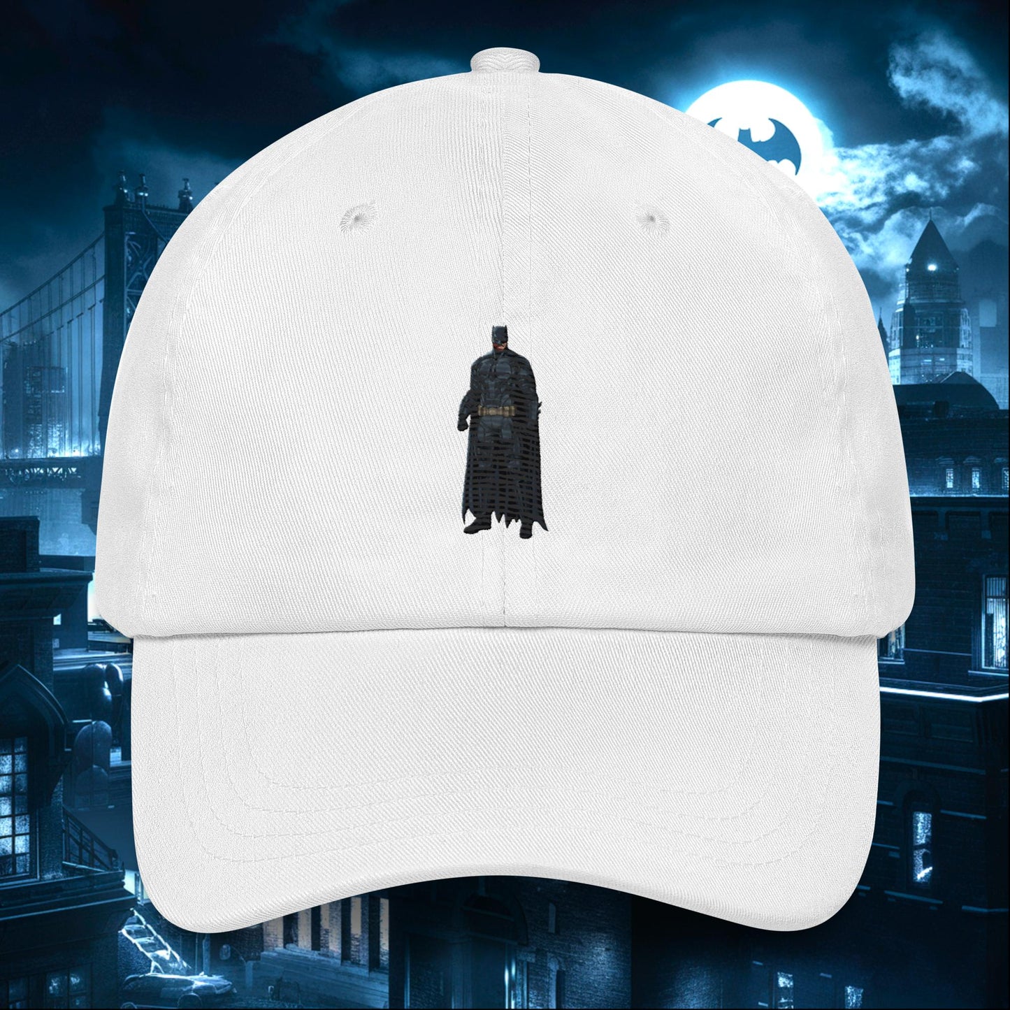 Black Batman Blackman Superheroes Dad hat White Hats Batman Movies Superheroes Next Cult Brand