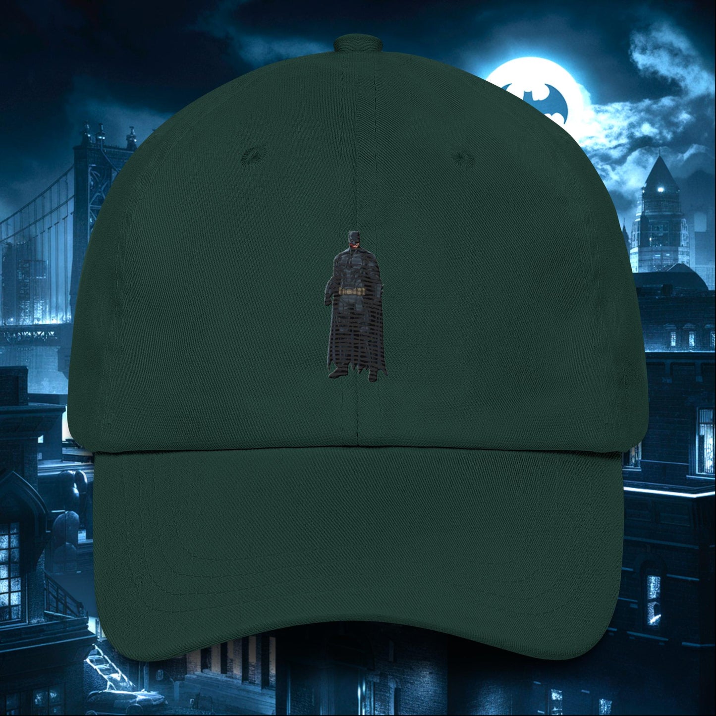 Black Batman Blackman Superheroes Dad hat Spruce Hats Batman Movies Superheroes Next Cult Brand