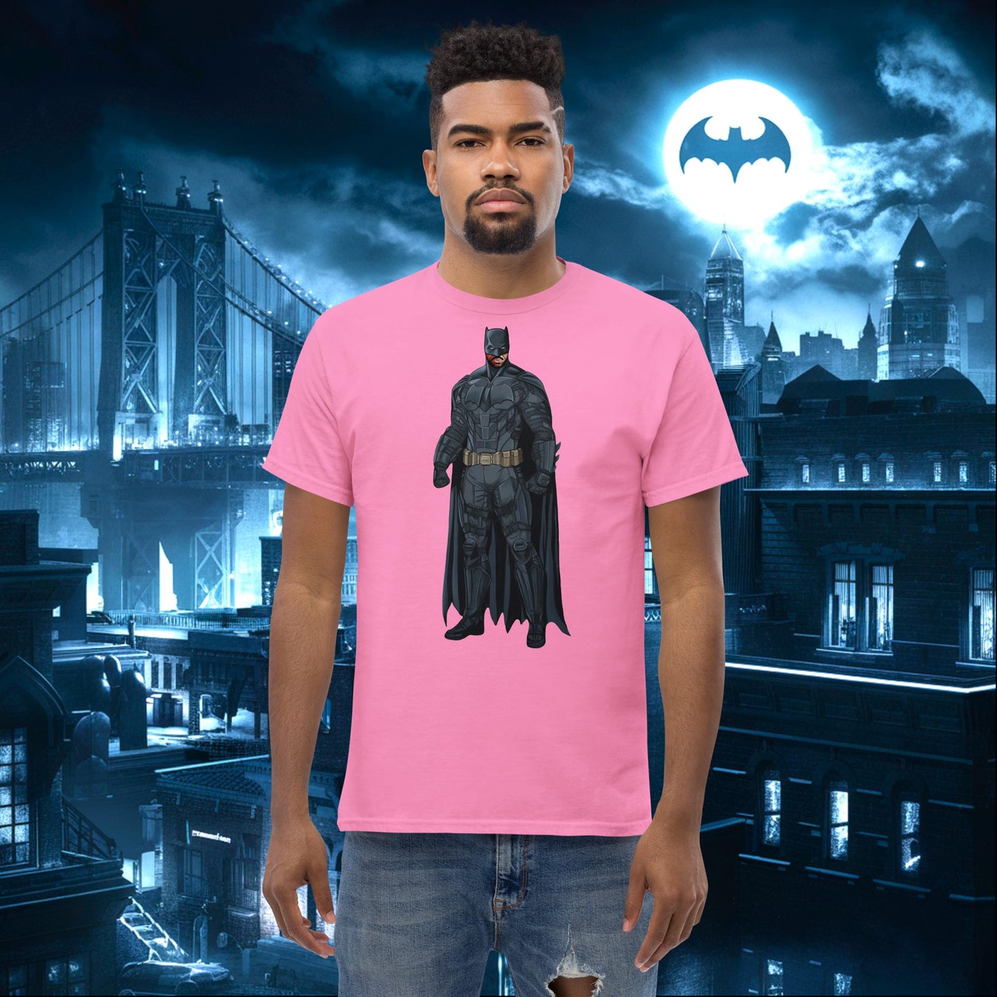 Black Batman Blackman Superheroes tee Azalea T-shirts Batman Movies Superheroes Next Cult Brand