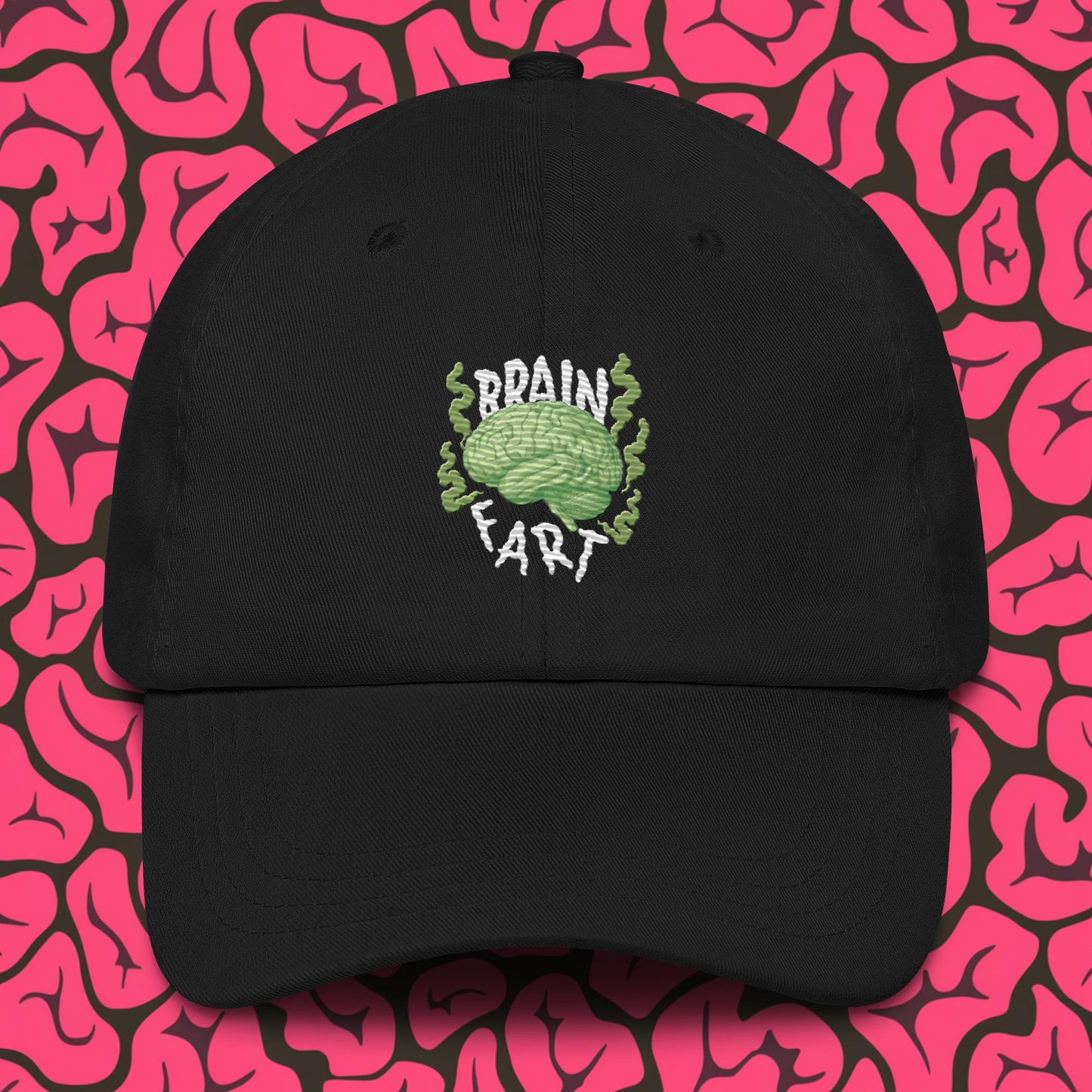 Brain Fart Dad hat Black Hats Brains Feelings Life Math Next Cult Brand