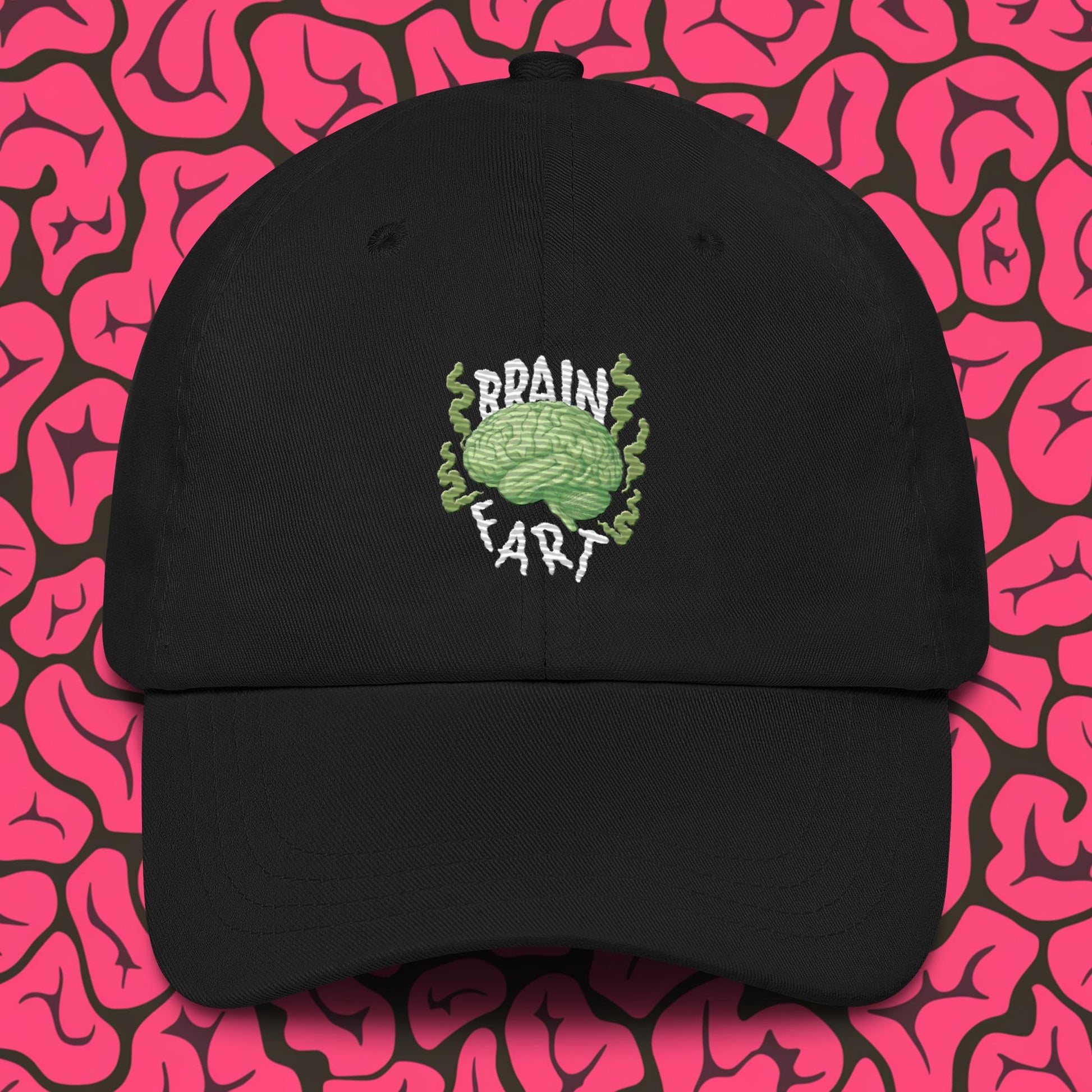 Brain Fart Dad hat Black Hats Brains Feelings Life Math Next Cult Brand