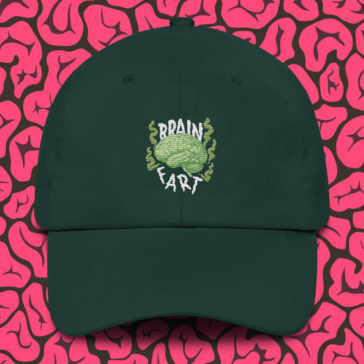 Brain Fart Dad hat Spruce Hats Brains Feelings Life Math Next Cult Brand