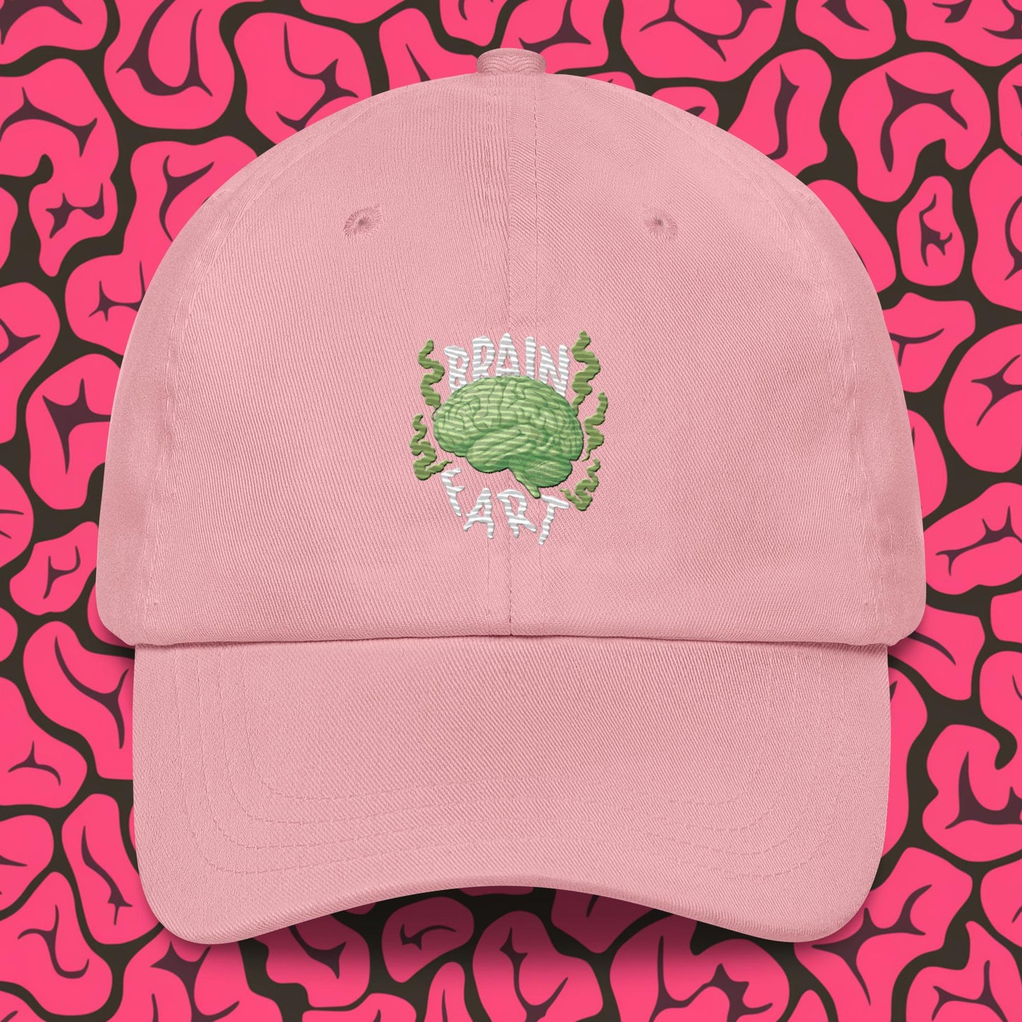 Brain Fart Dad hat Pink Hats Brains Feelings Life Math Next Cult Brand