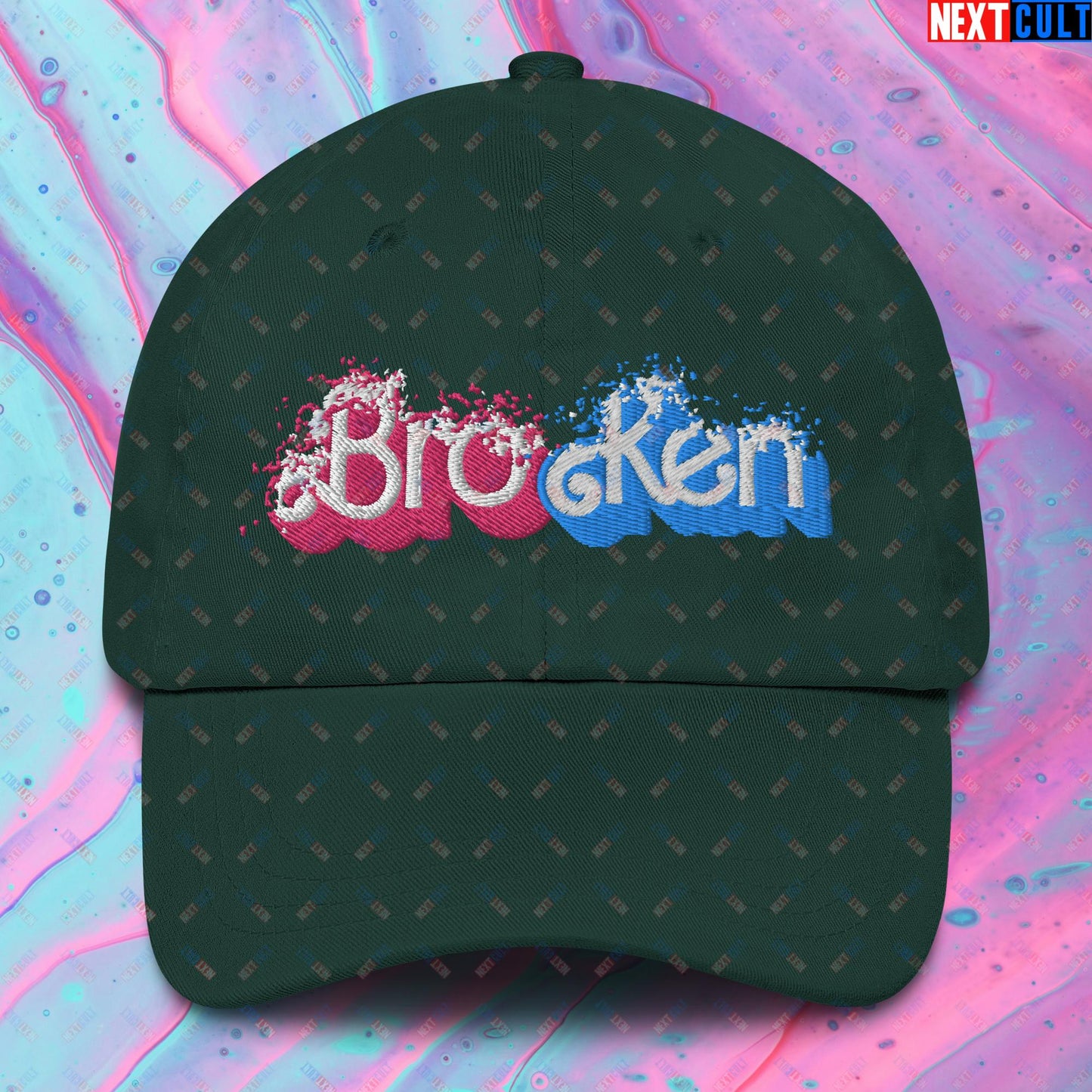BroKen Funny Ken Barbie Movie Dad hat Spruce Hats Barbie Ken Movies Next Cult Brand