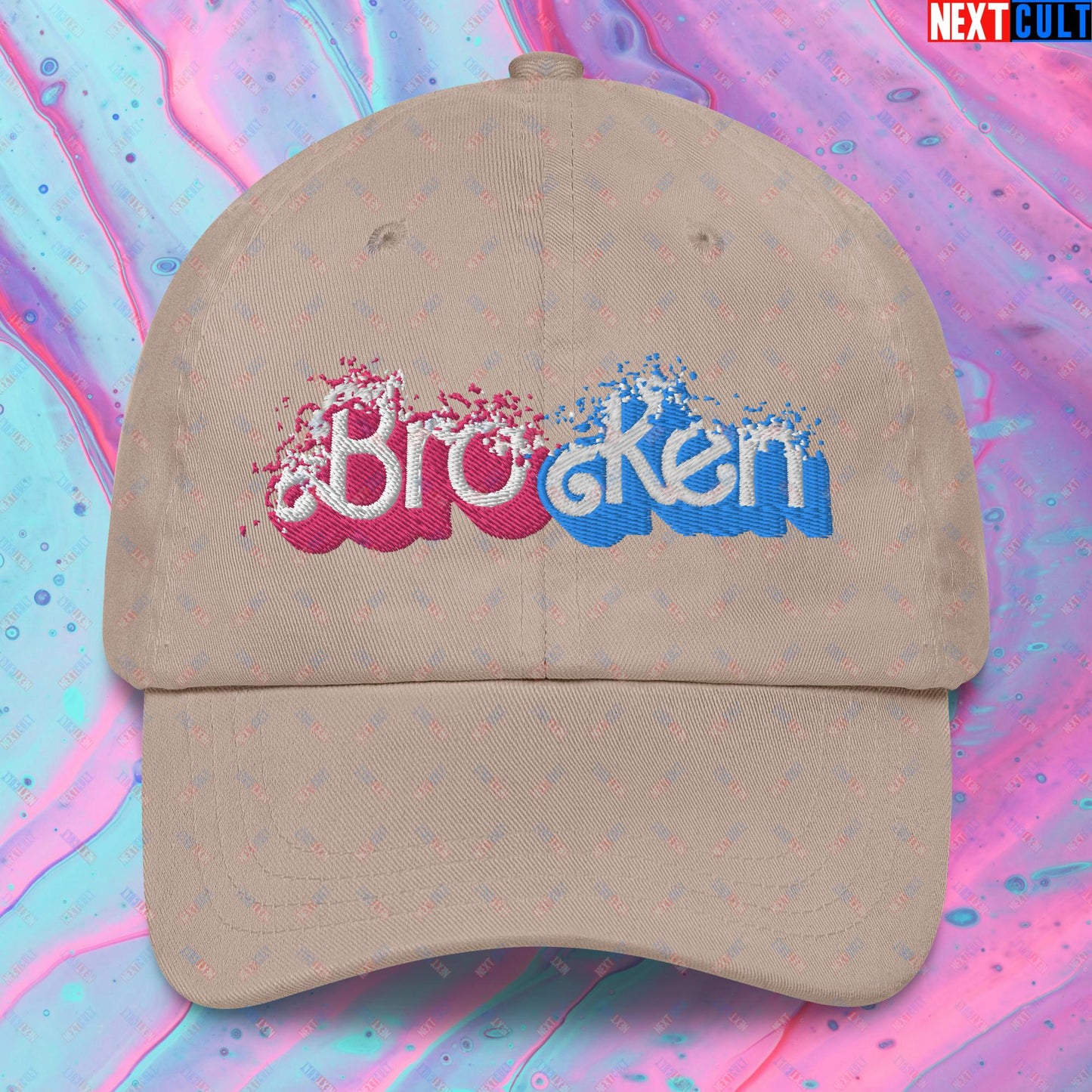 BroKen Funny Ken Barbie Movie Dad hat Stone Hats Barbie Ken Movies Next Cult Brand