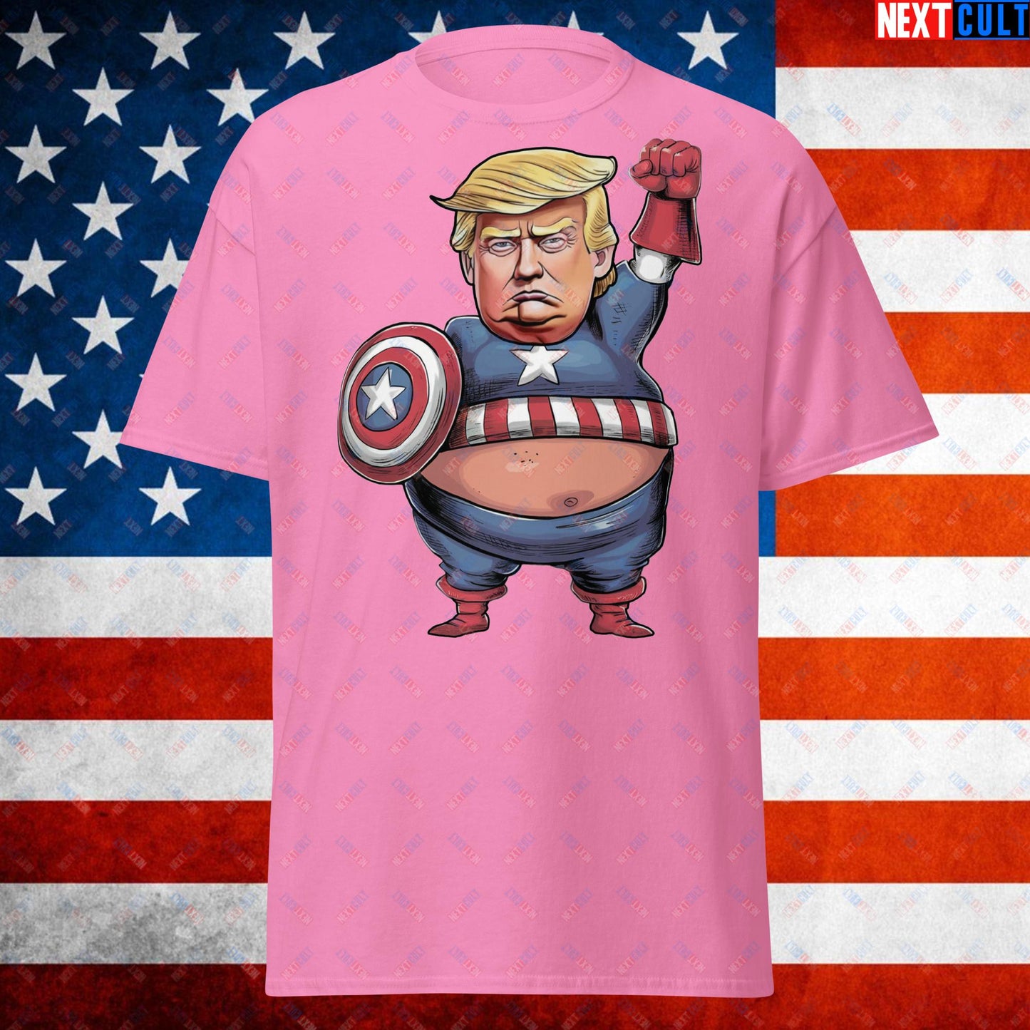 Donald Trump Captain America Unisex shirt Azalea T-shirts Conspiracy Theories Donald Trump Politics Republicans Next Cult Brand