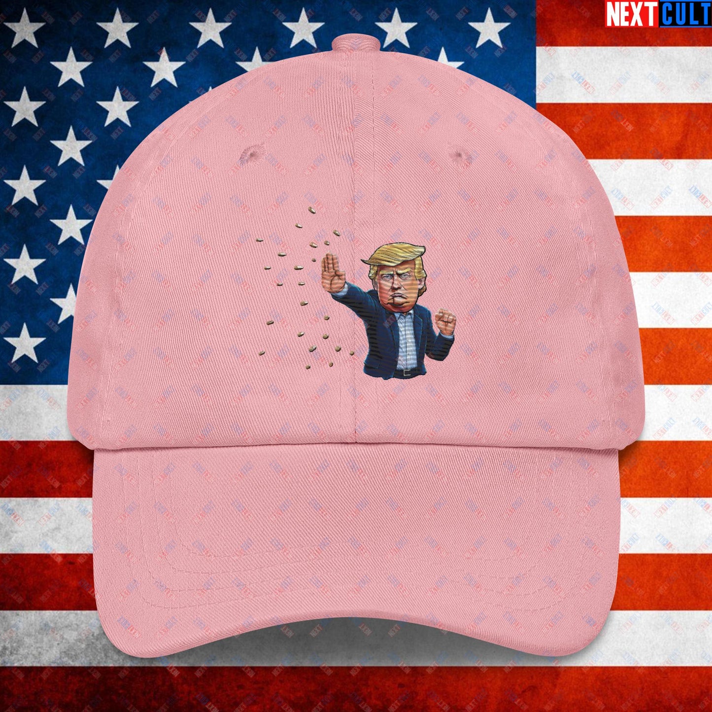 Donald Trump Shooting Assassination Attempt Funny Republican Politics Matrix Parody Dad hat Pink Hats Conspiracy Theories Donald Trump Politics Republicans Next Cult Brand