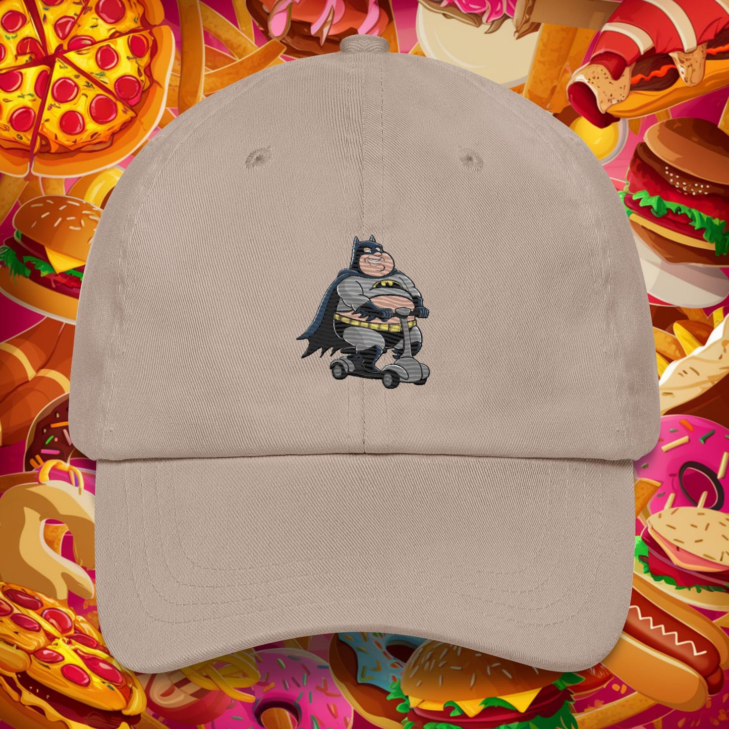 Fatman Fat Superhero Funny Dad hat Stone Hats Batman Movies Superheroes Next Cult Brand