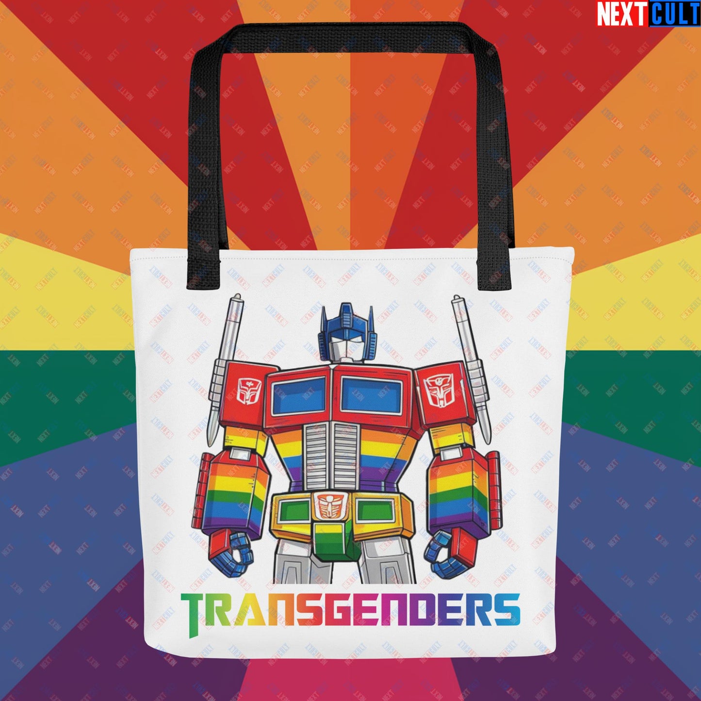 Funny Transgenders Transformers LGBTQ+ Pride Tote bag Default Title Bags LGBTQ+ Movies Transformers Next Cult Brand