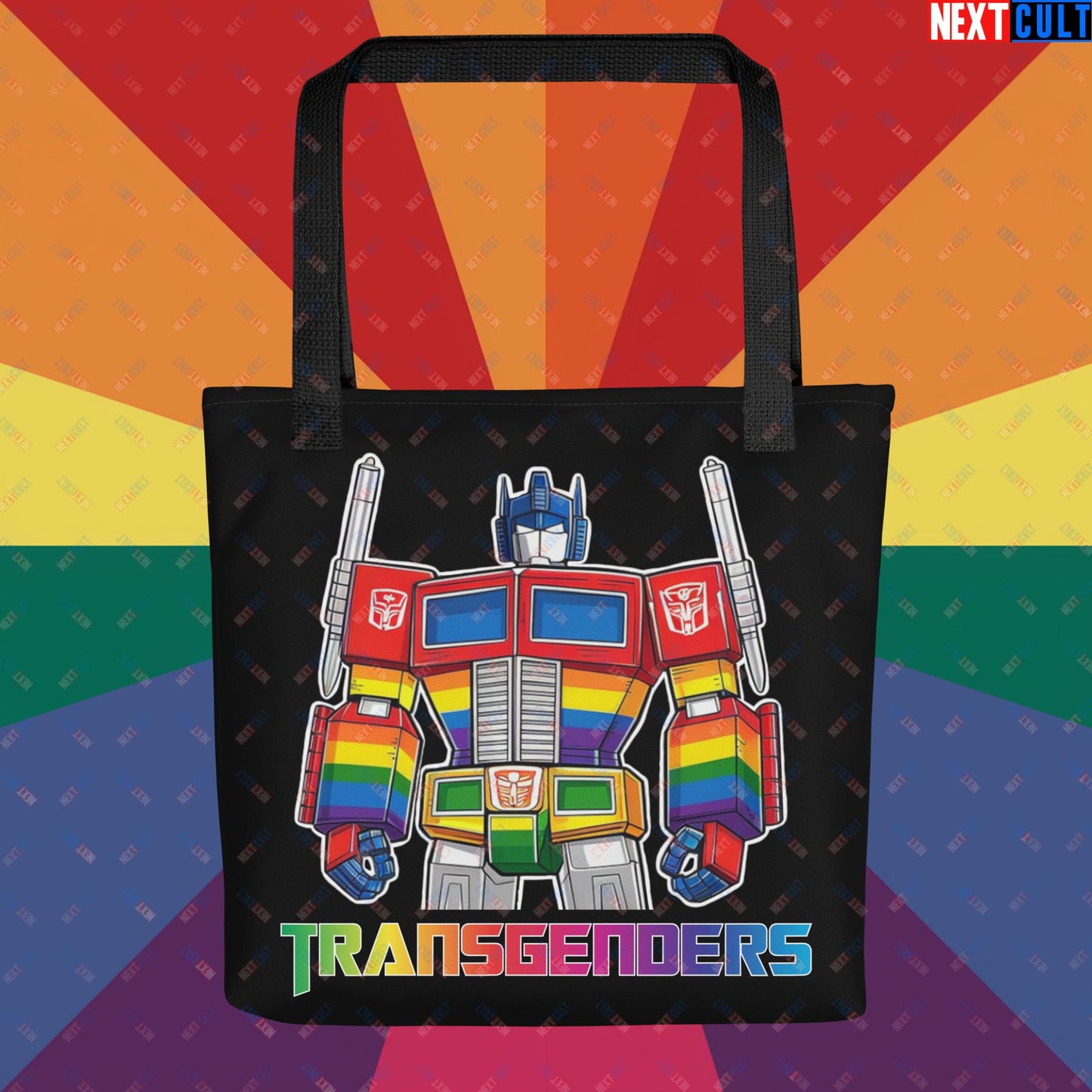 Funny Transgenders Transformers LGBTQ+ Pride Tote bag Default Title Bags LGBTQ+ Movies Transformers Next Cult Brand