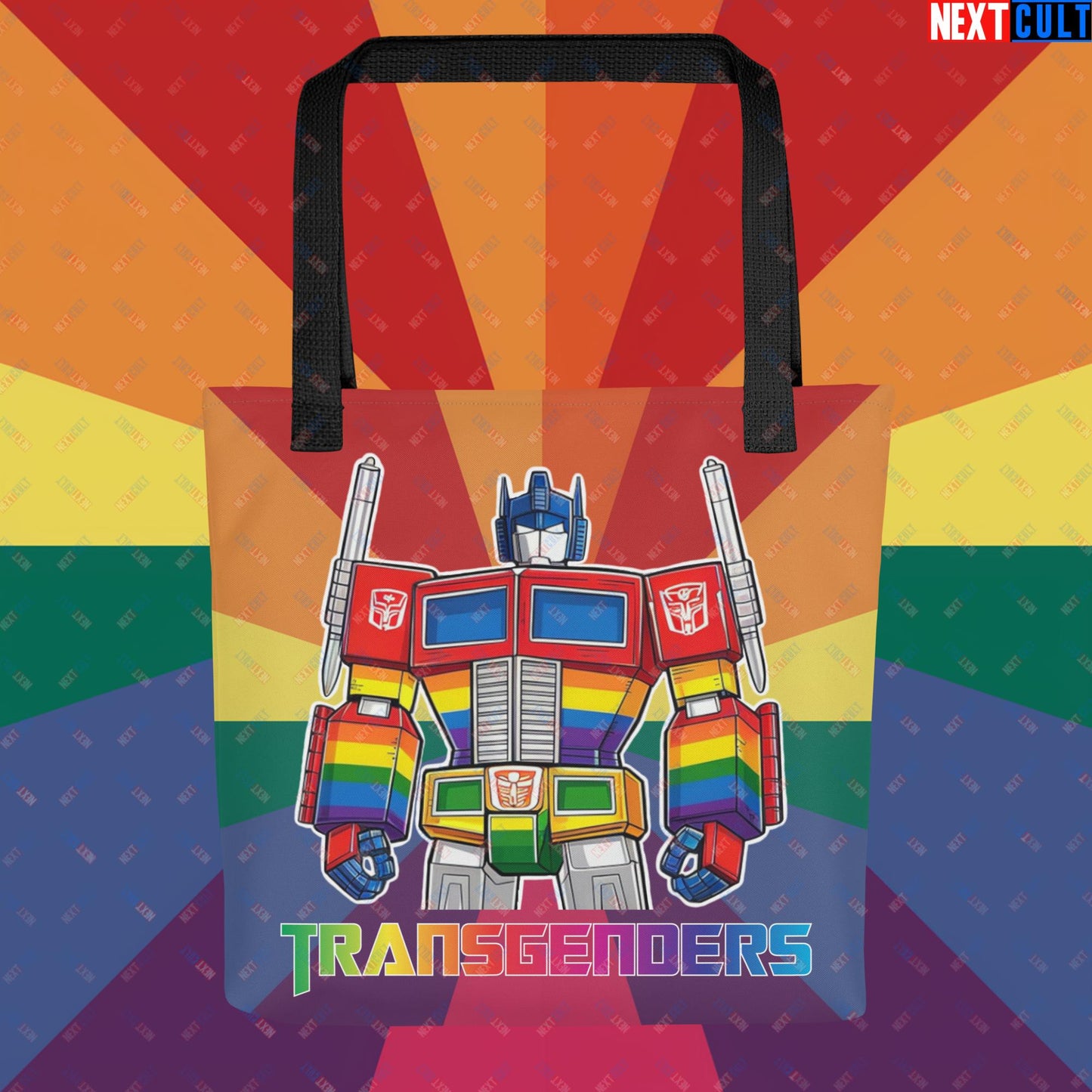 Funny Transgenders Transformers LGBTQ+ Pride Tote bag Default Title Bags LGBTQ+ Movies Transformers Next Cult Brand