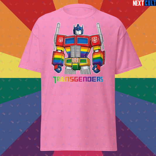 Funny Transgenders Transformers LGBTQ+ Pride Unisex shirt Azalea T-shirts LGBTQ+ Movies Transformers Next Cult Brand