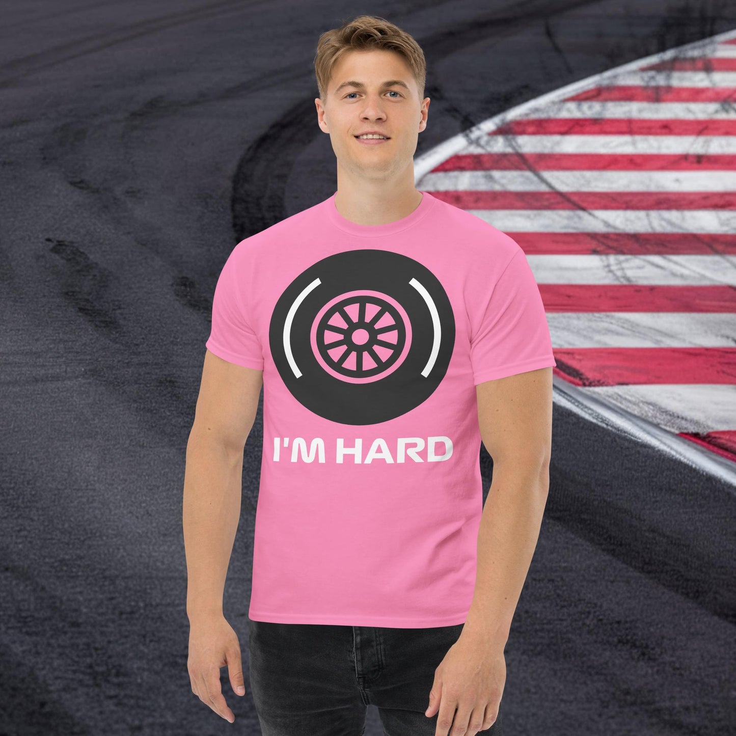 I'm Hard Tyres Funny F1 Unisex tee Azalea T-shirts F1 Next Cult Brand