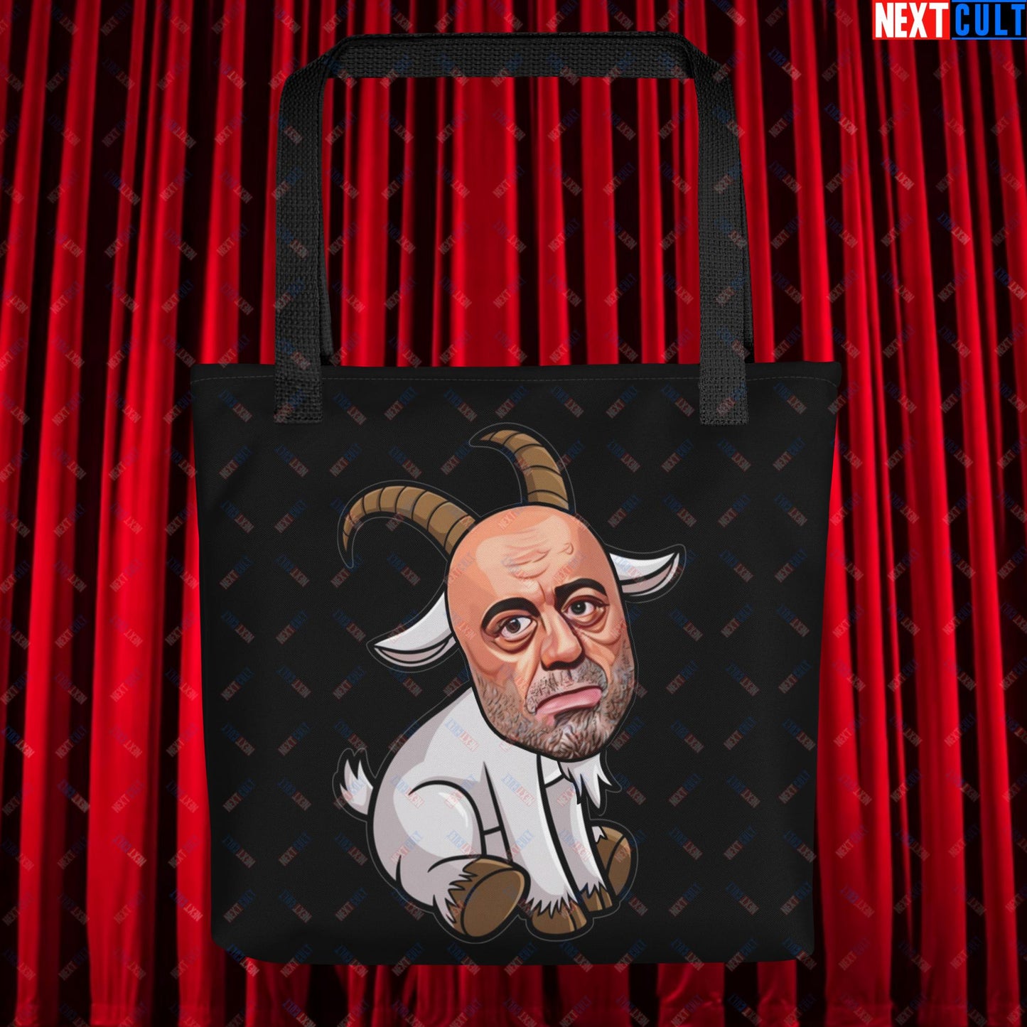 Joe Rogan G.O.A.T. Greatest of All Time Funny Podcast Stand-up Comedy Tote bag Default Title Bags G.O.A.T. Joe Rogan Podcasts Stand-up Comedy Next Cult Brand